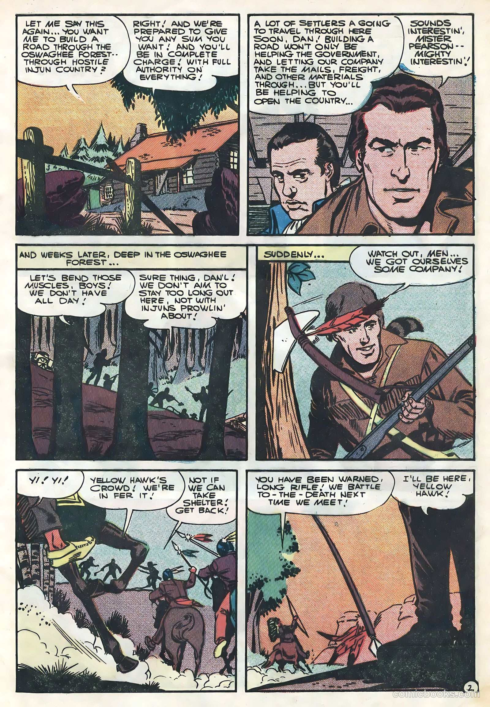 Frontier Scout Daniel Boone #14 — page 9 of 36