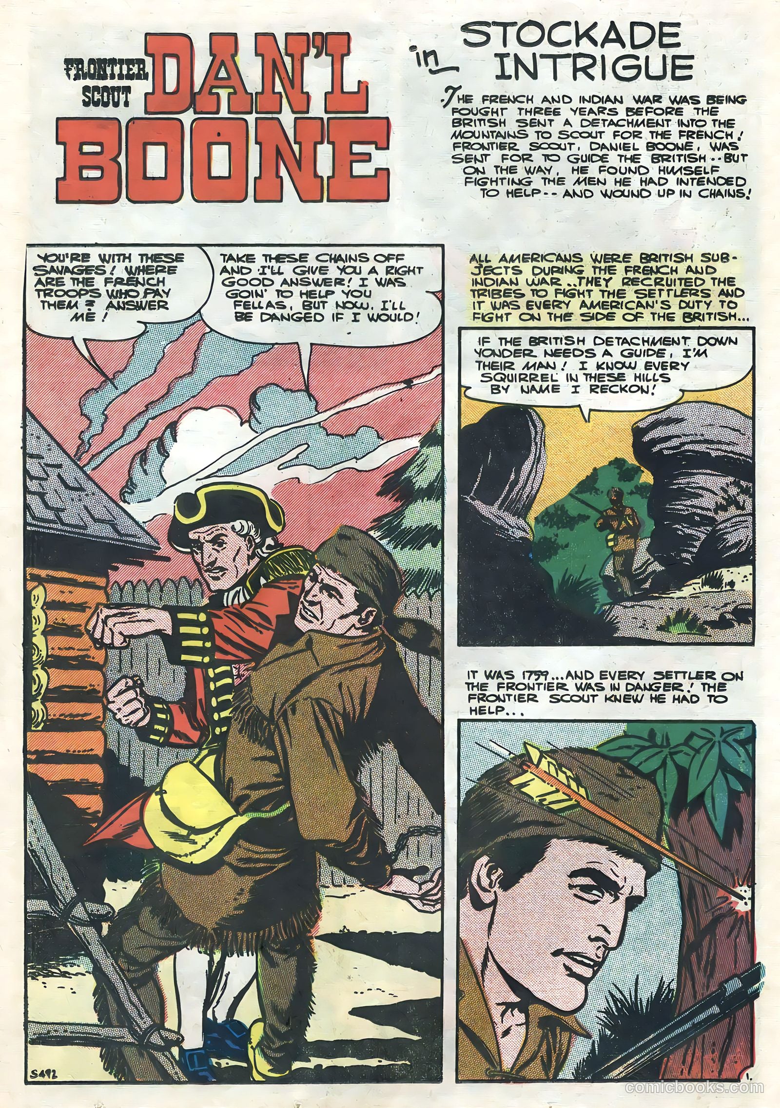 Frontier Scout Daniel Boone #14 — page 14 of 36