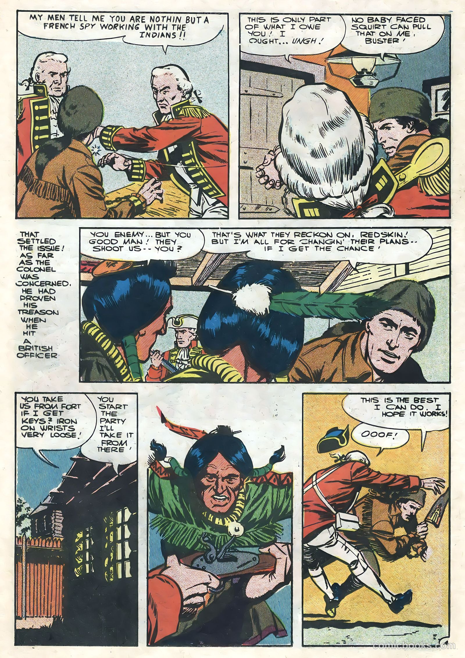 Frontier Scout Daniel Boone #14 — page 18 of 36