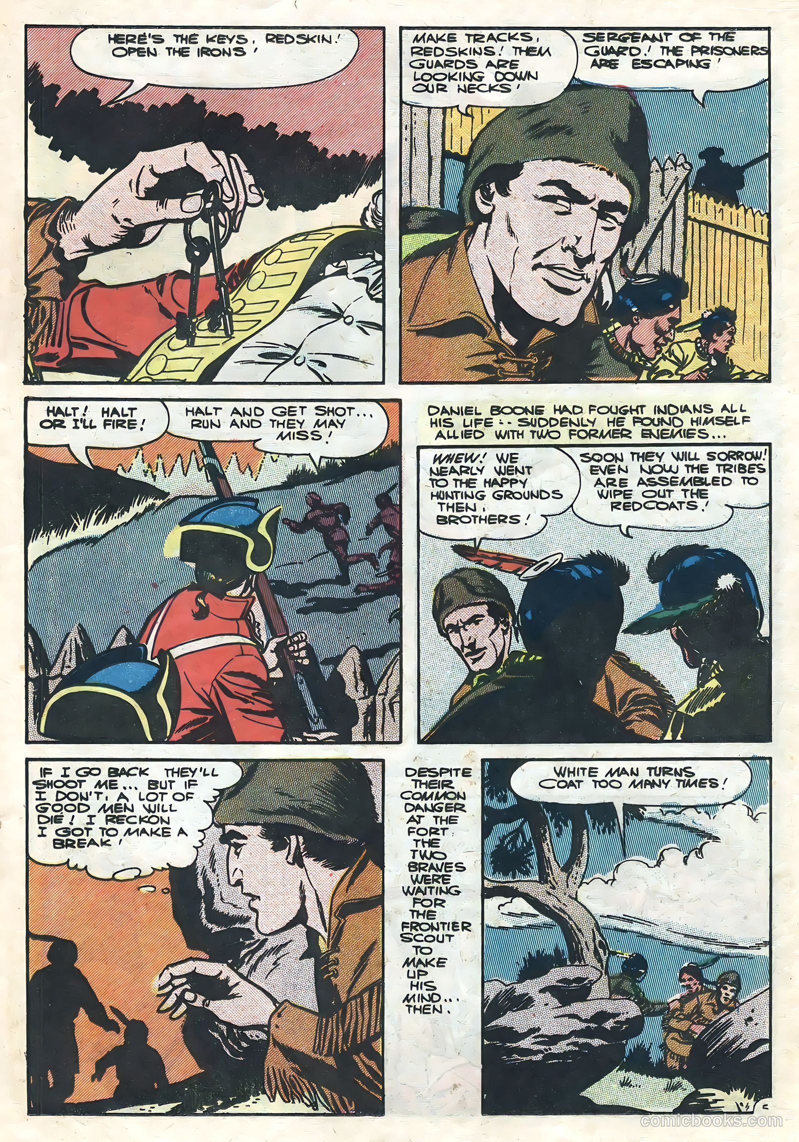 Frontier Scout Daniel Boone #14 — page 19 of 36