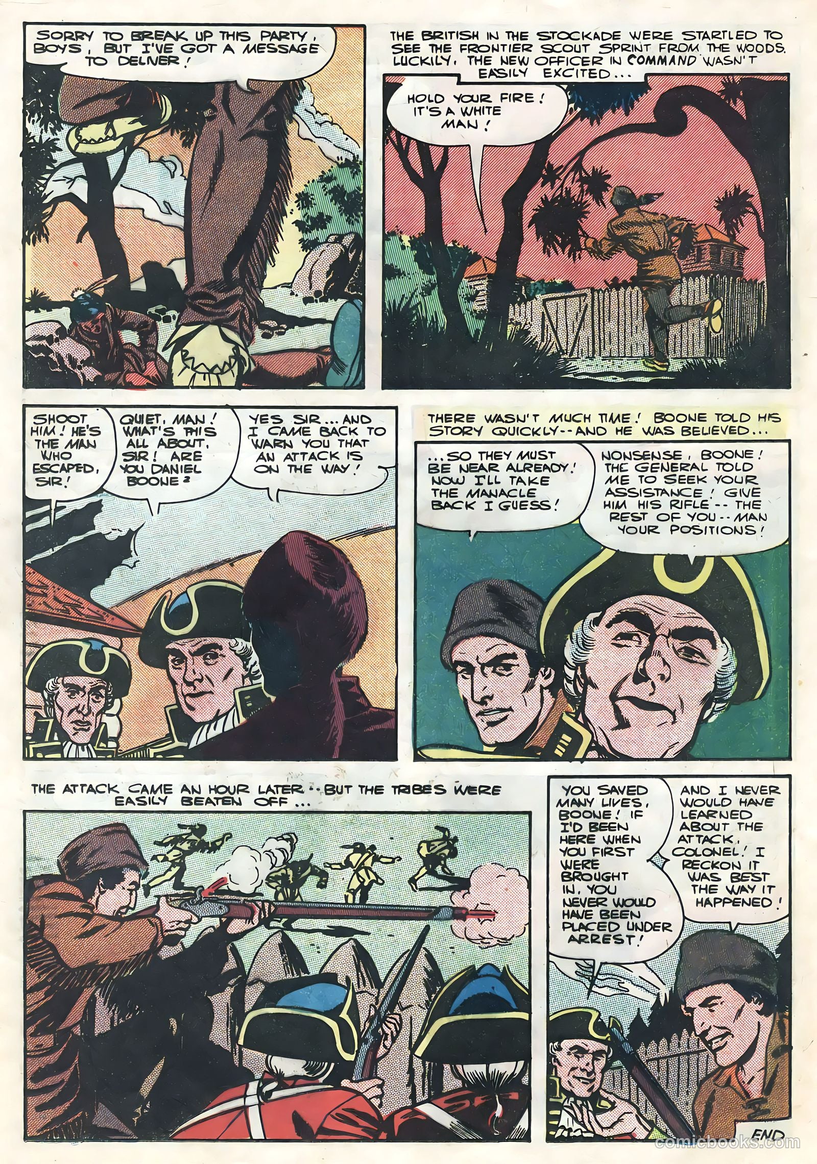 Frontier Scout Daniel Boone #14 — page 20 of 36