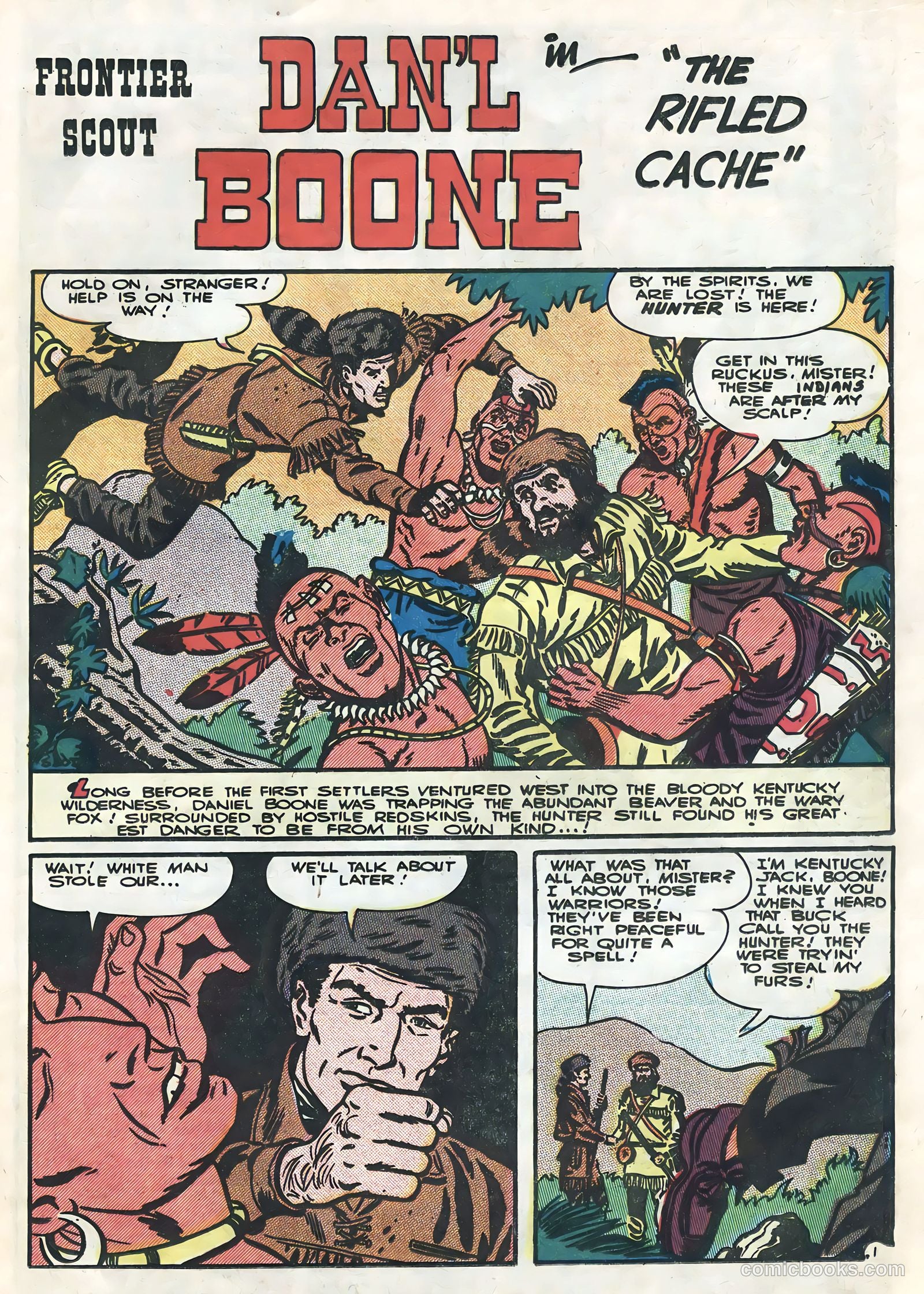 Frontier Scout Daniel Boone #14 — page 21 of 36