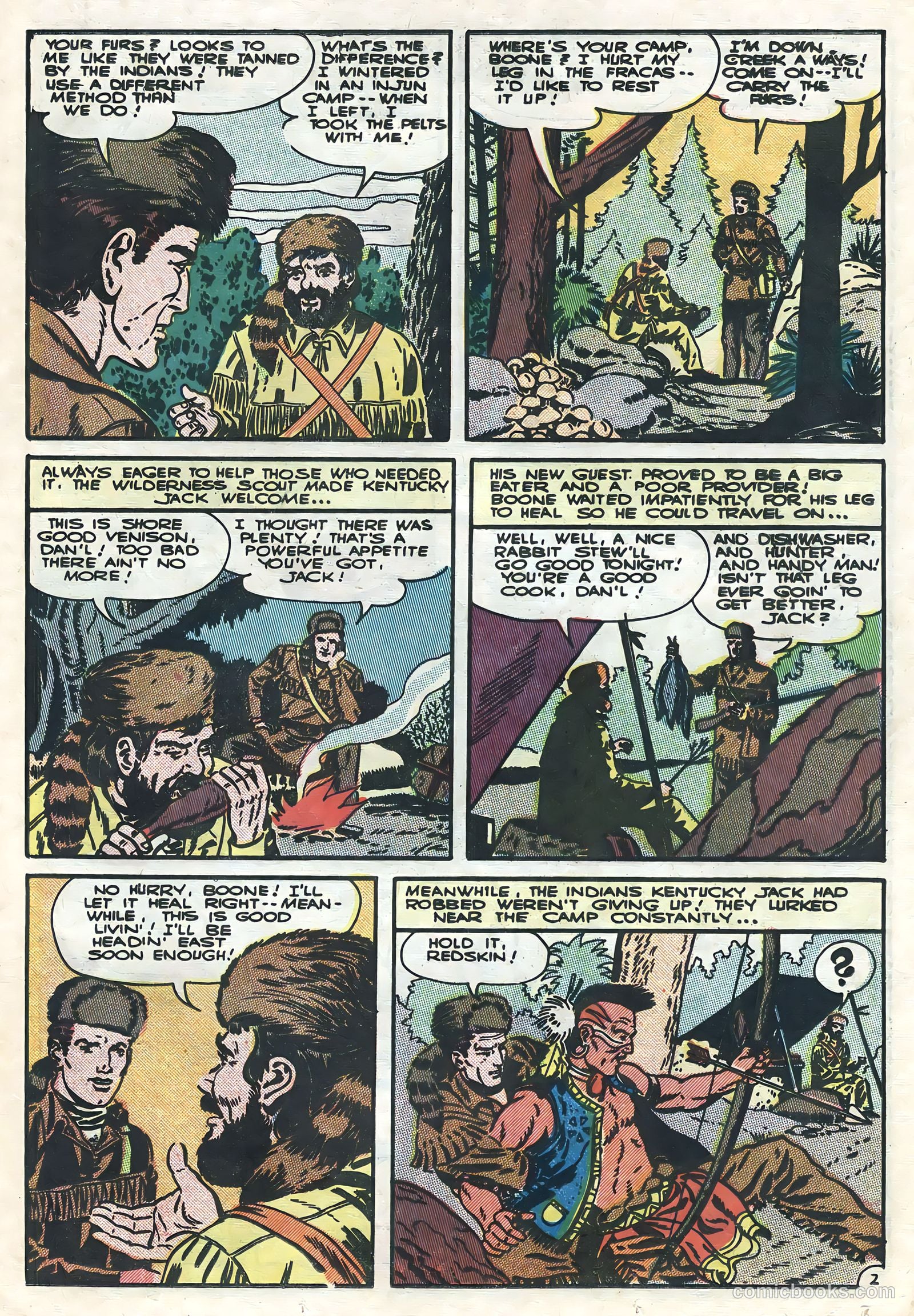 Frontier Scout Daniel Boone #14 — page 23 of 36