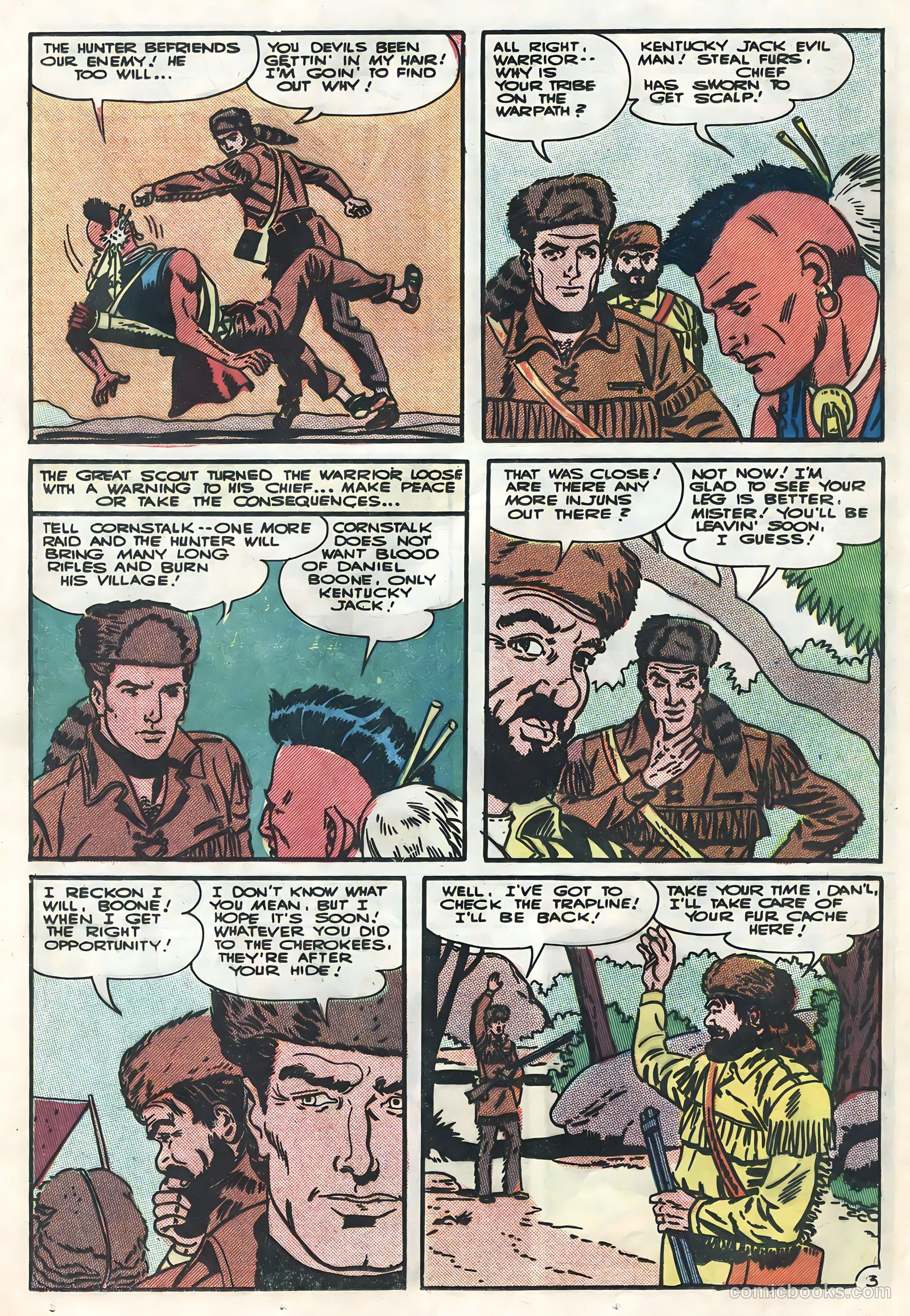 Frontier Scout Daniel Boone #14 — page 24 of 36