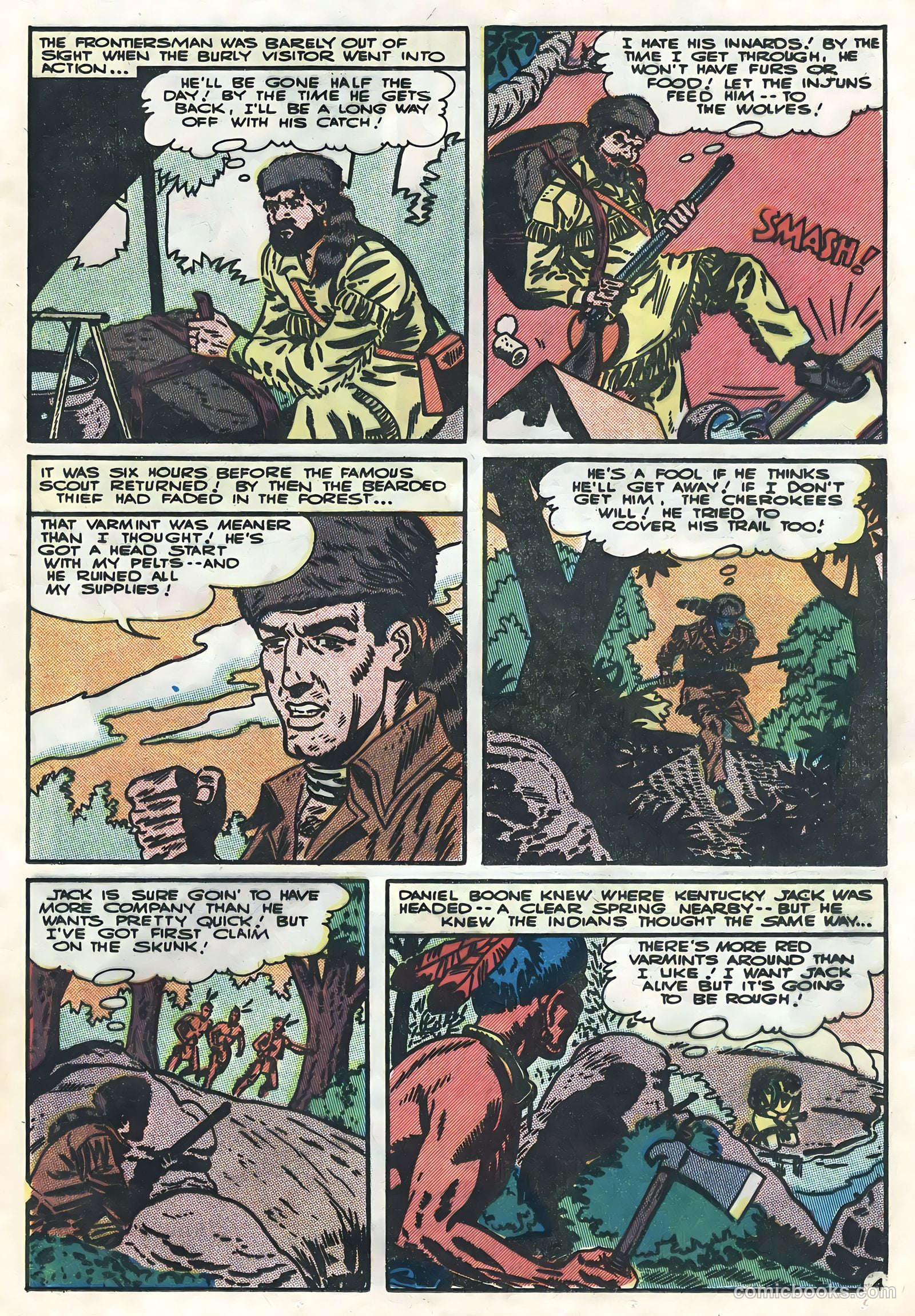 Frontier Scout Daniel Boone #14 — page 25 of 36