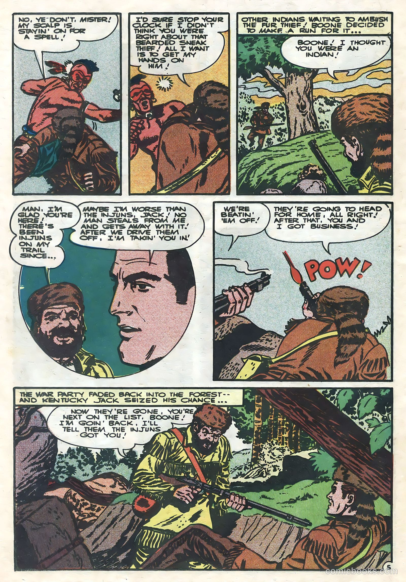 Frontier Scout Daniel Boone #14 — page 26 of 36