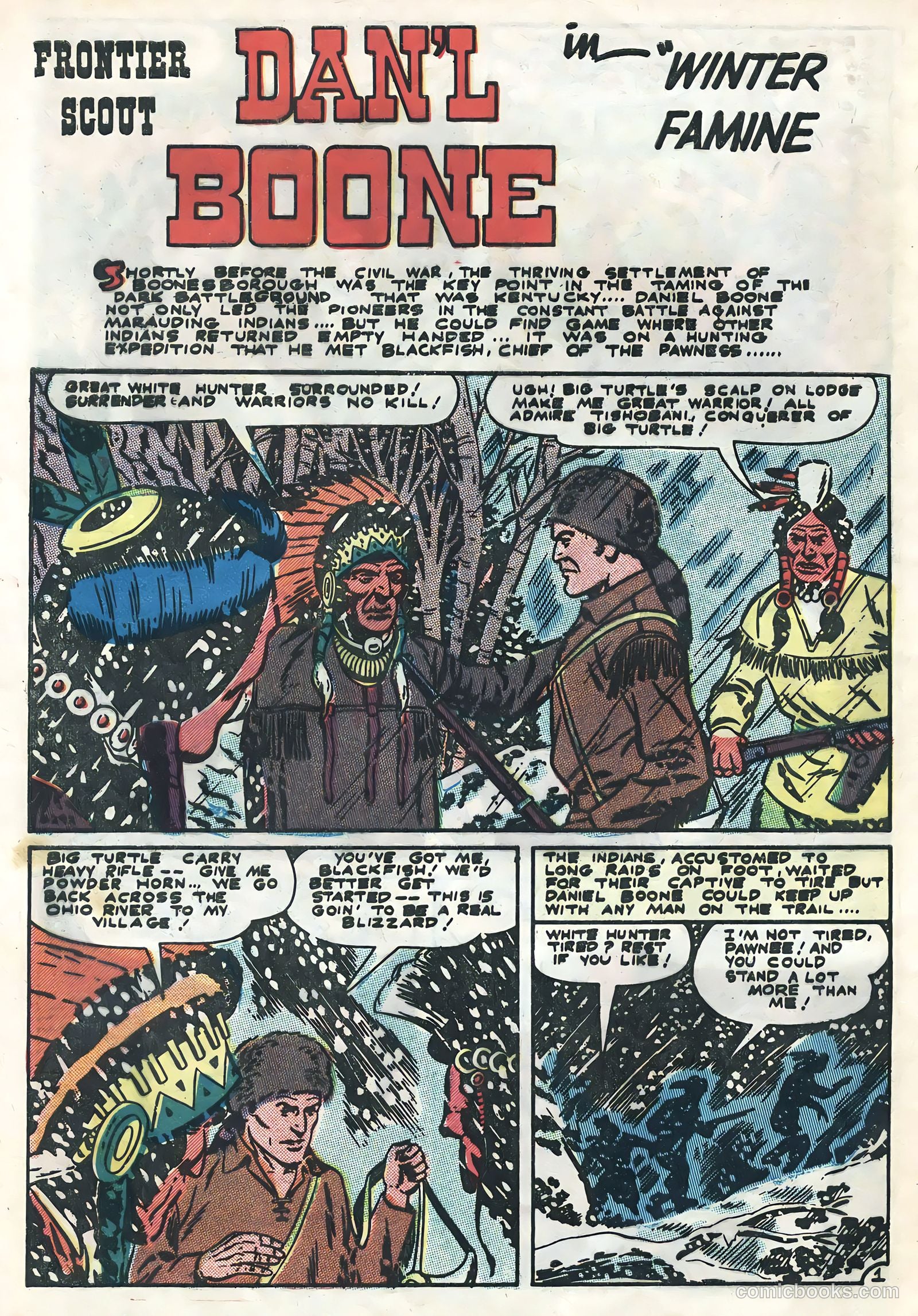 Frontier Scout Daniel Boone #14 — page 28 of 36
