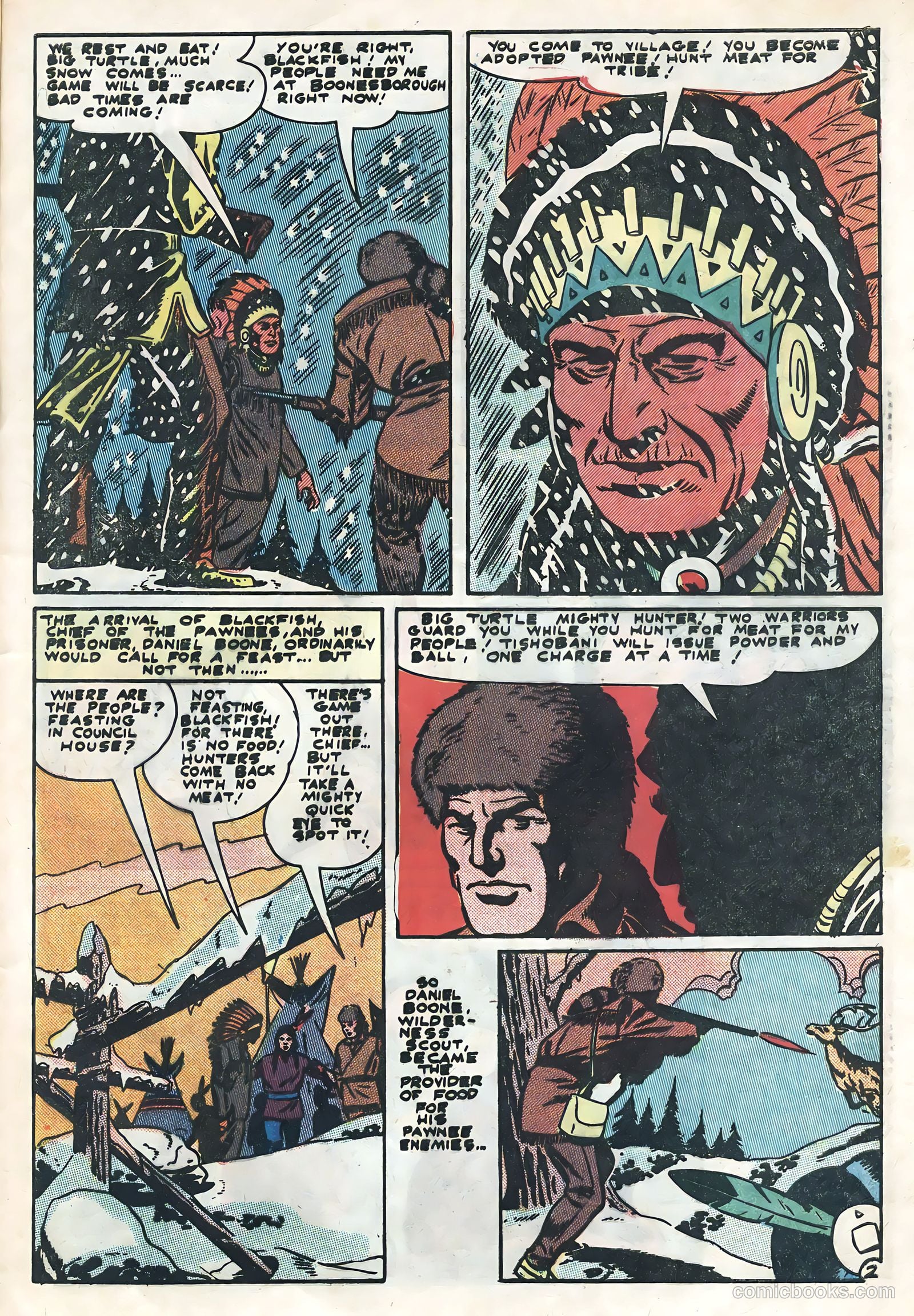 Frontier Scout Daniel Boone #14 — page 29 of 36