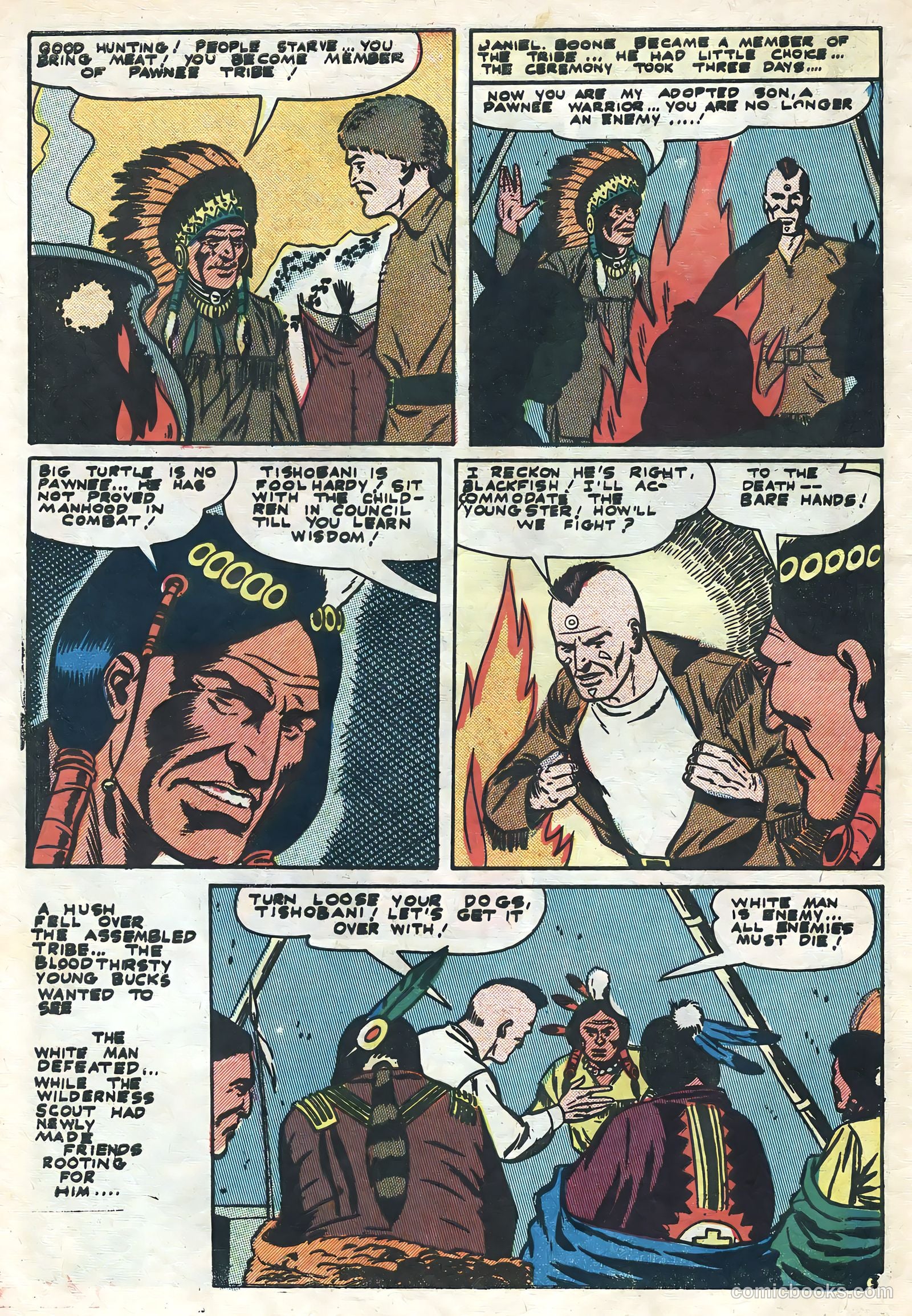 Frontier Scout Daniel Boone #14 — page 30 of 36