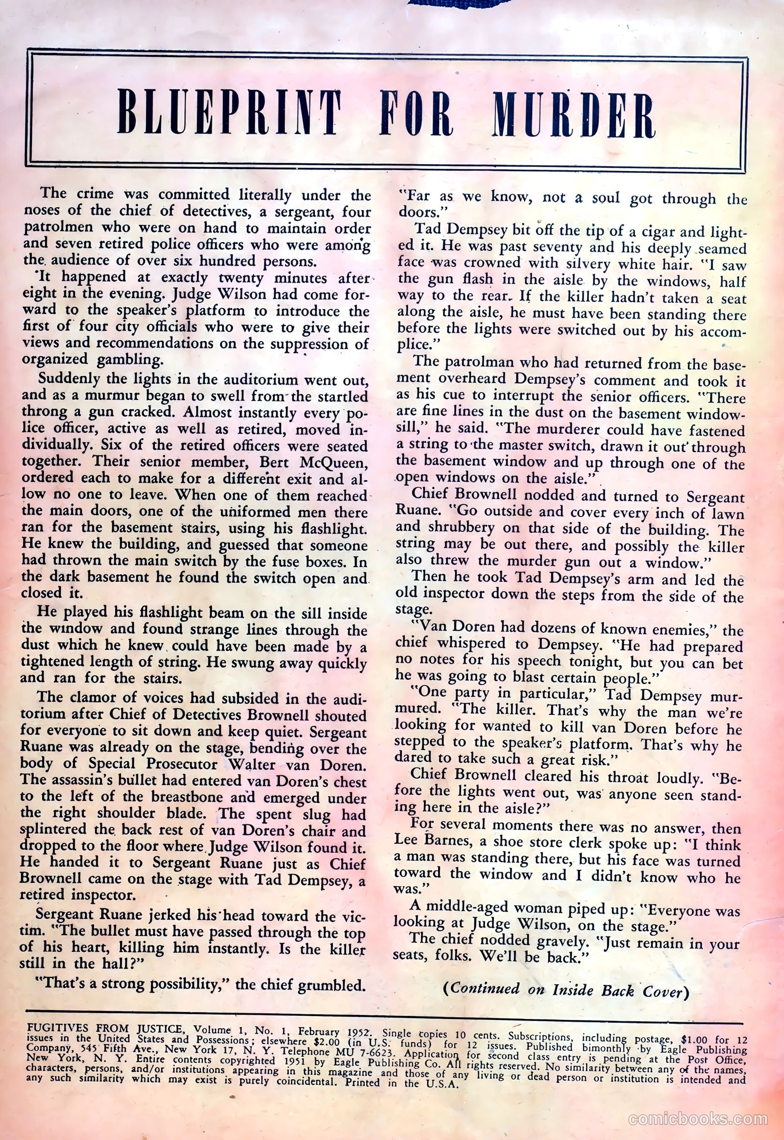 Fugitives from Justice #1 — page 2 of 36