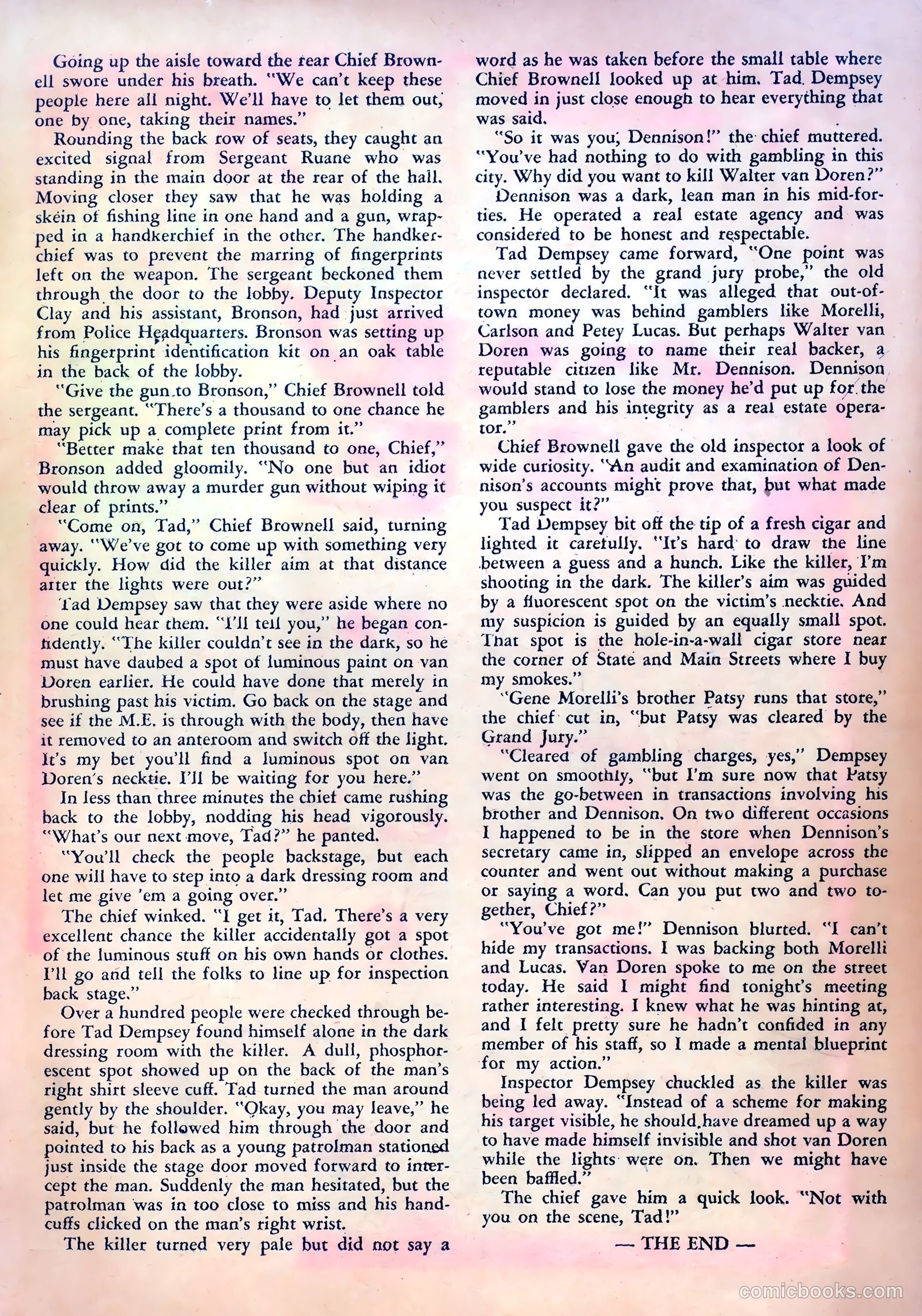 Fugitives from Justice #1 — page 35 of 36