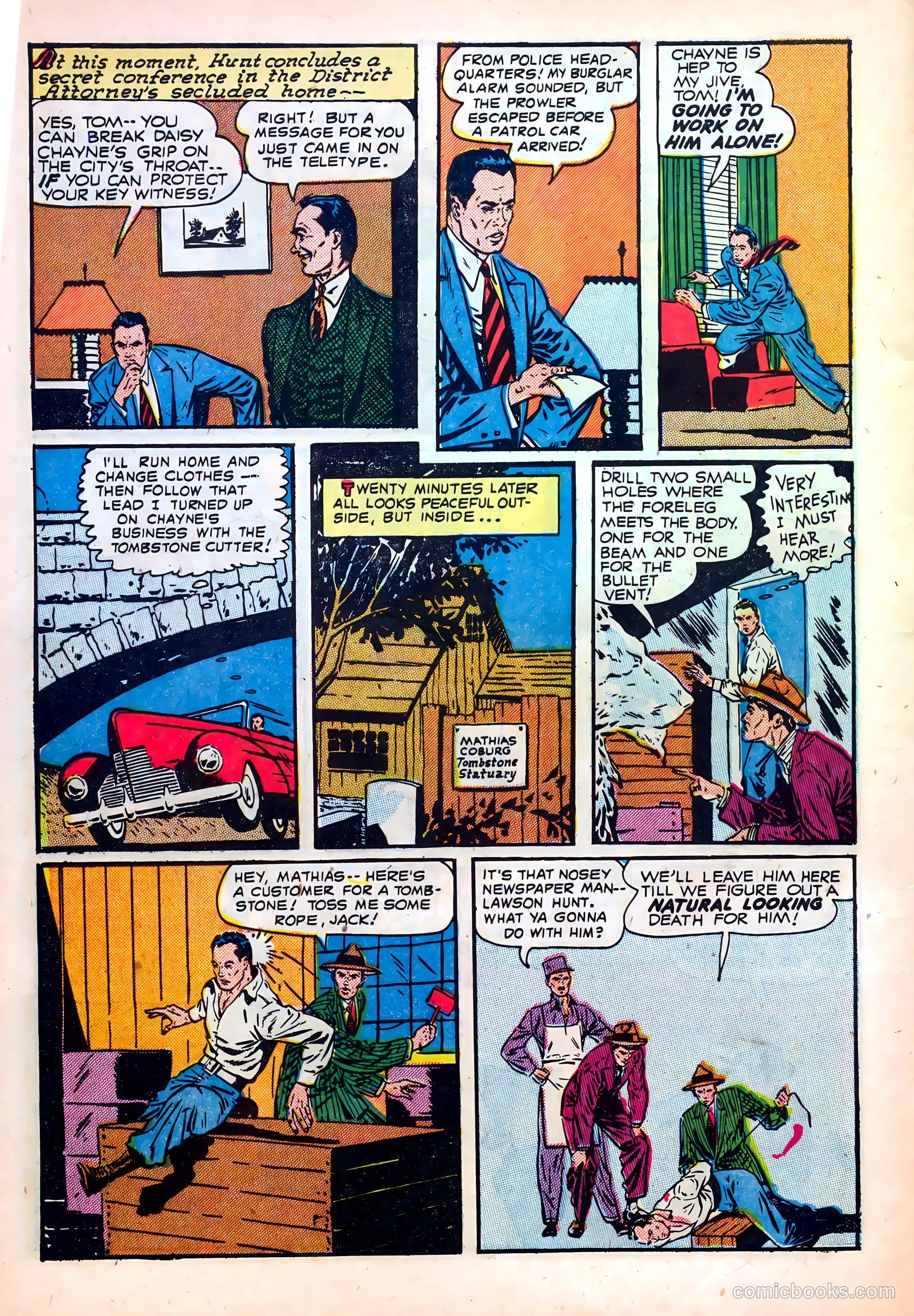 Fugitives from Justice #3 — page 32 of 36