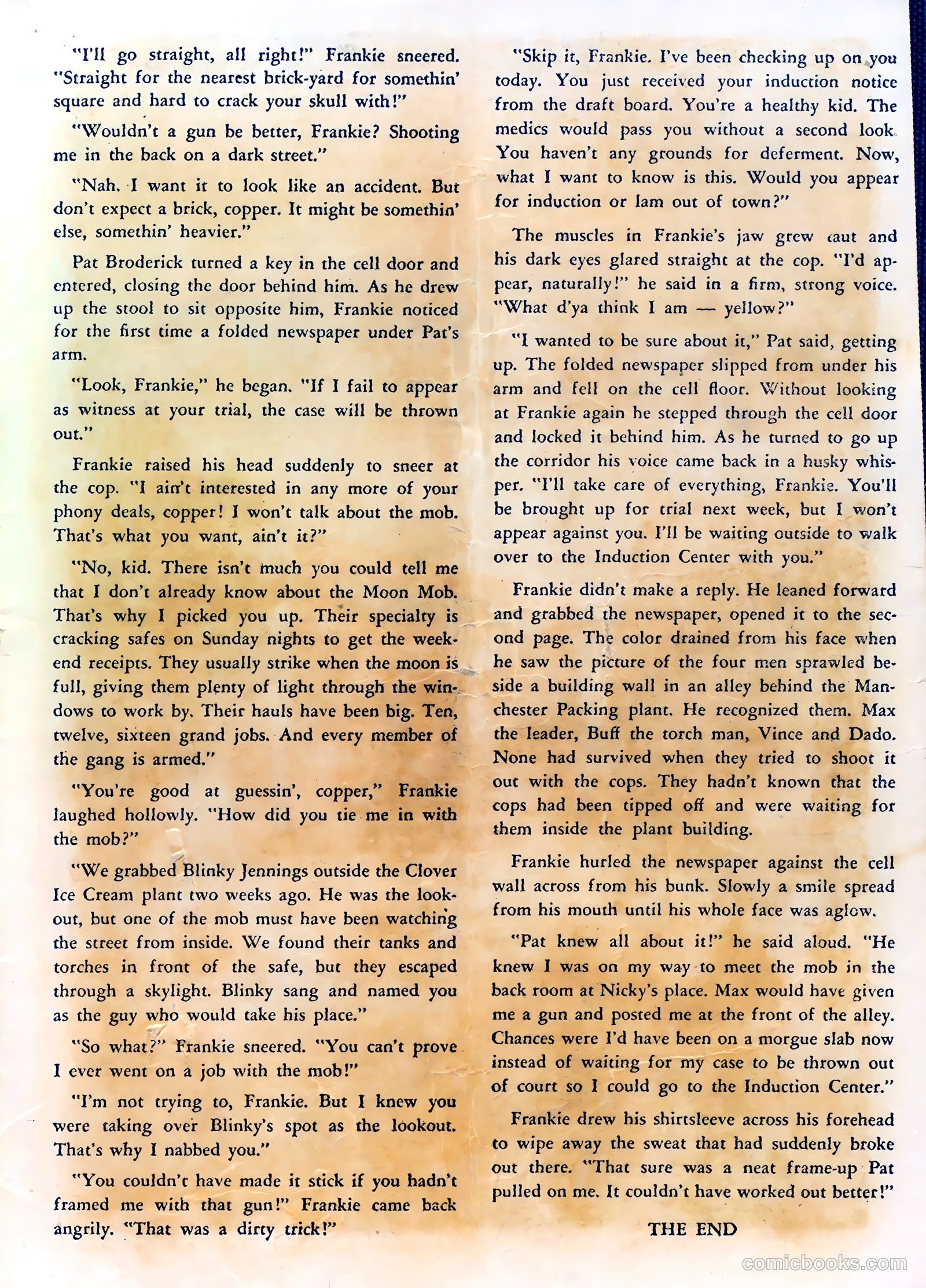 Fugitives from Justice #3 — page 35 of 36