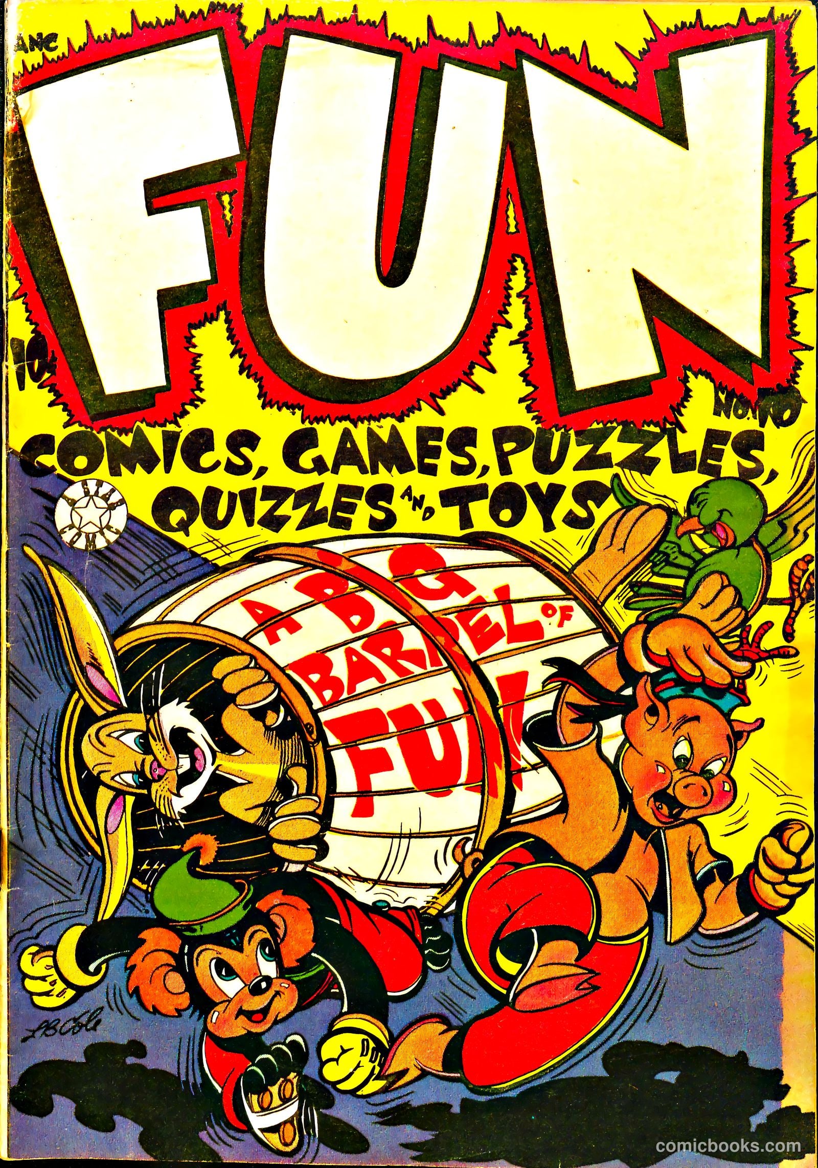 Fun Comics #10 — page 1 of 36