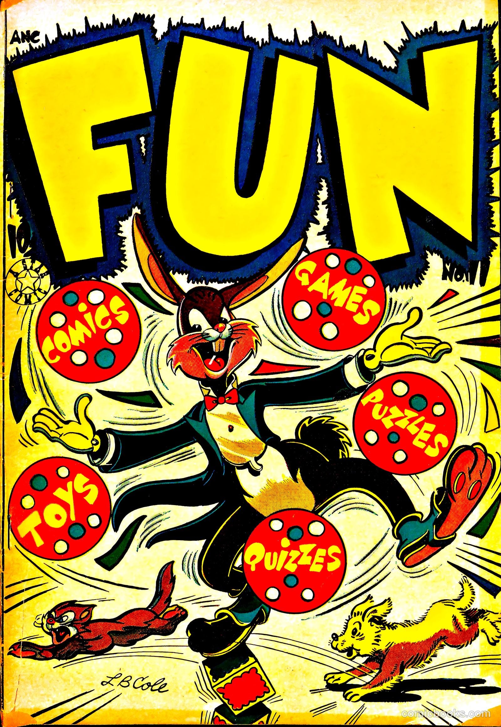 Fun Comics #11 — page 1 of 36