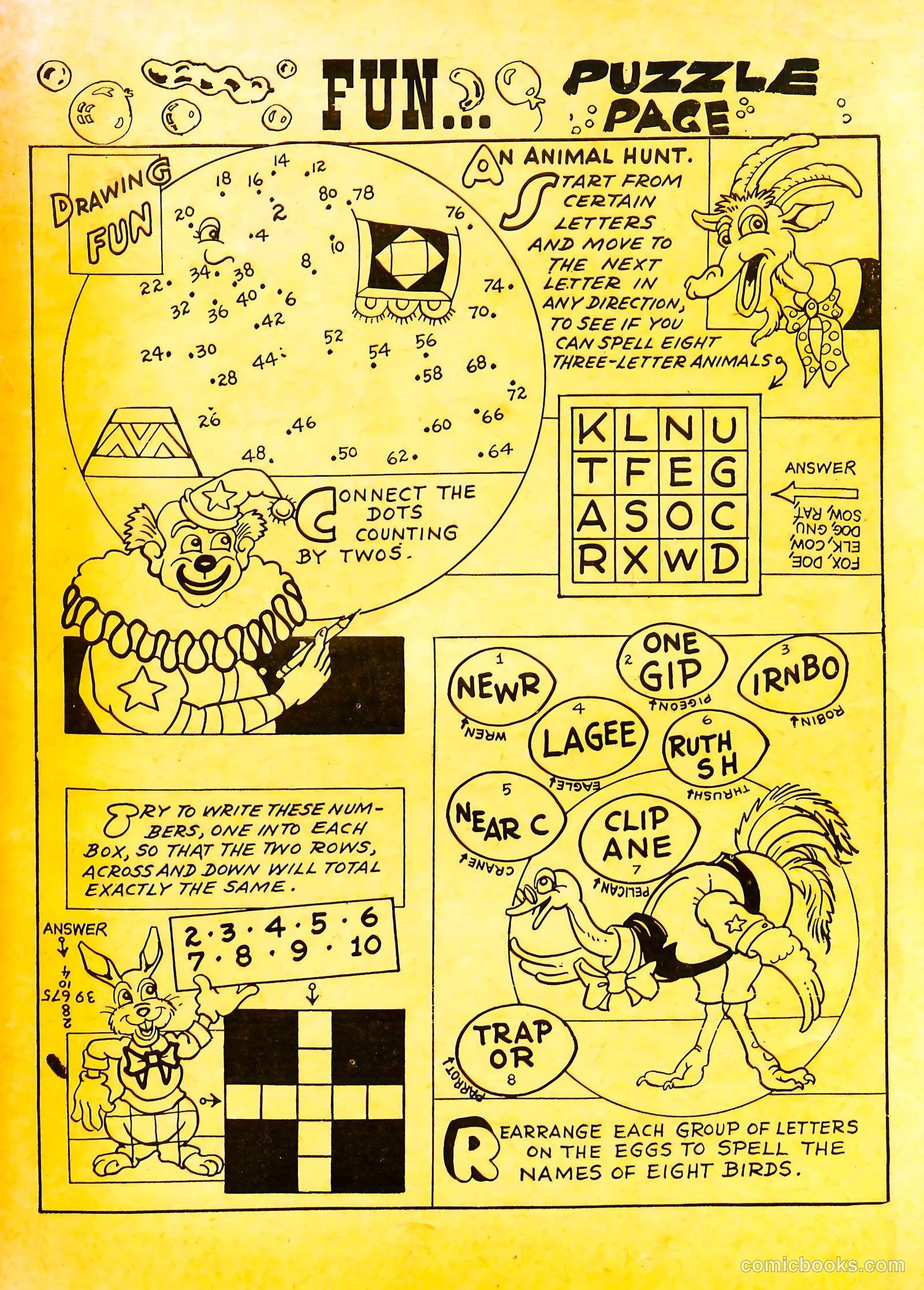 Fun Comics #11 — page 35 of 36
