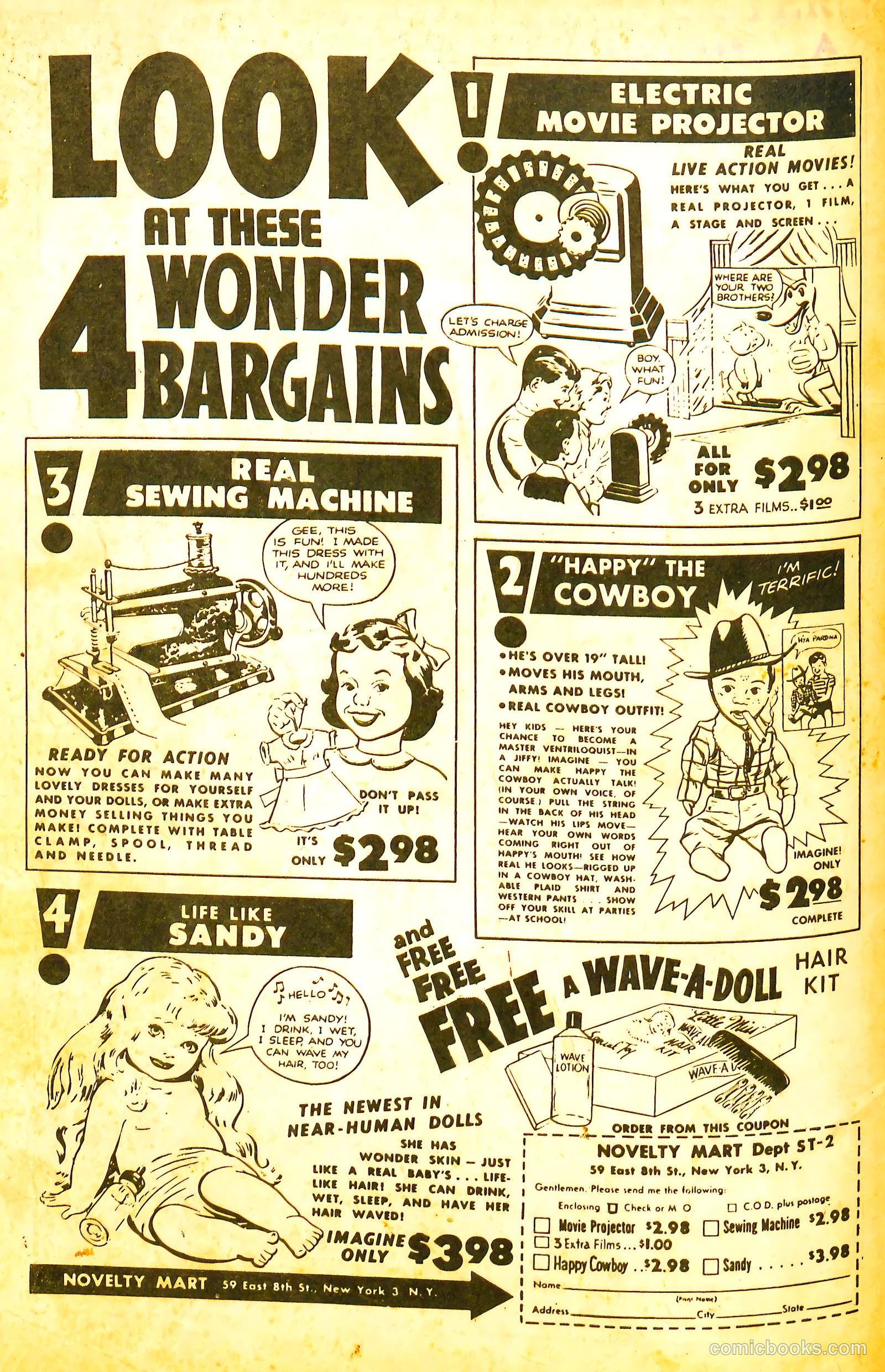 Fun Comics #9 — page 84 of 84