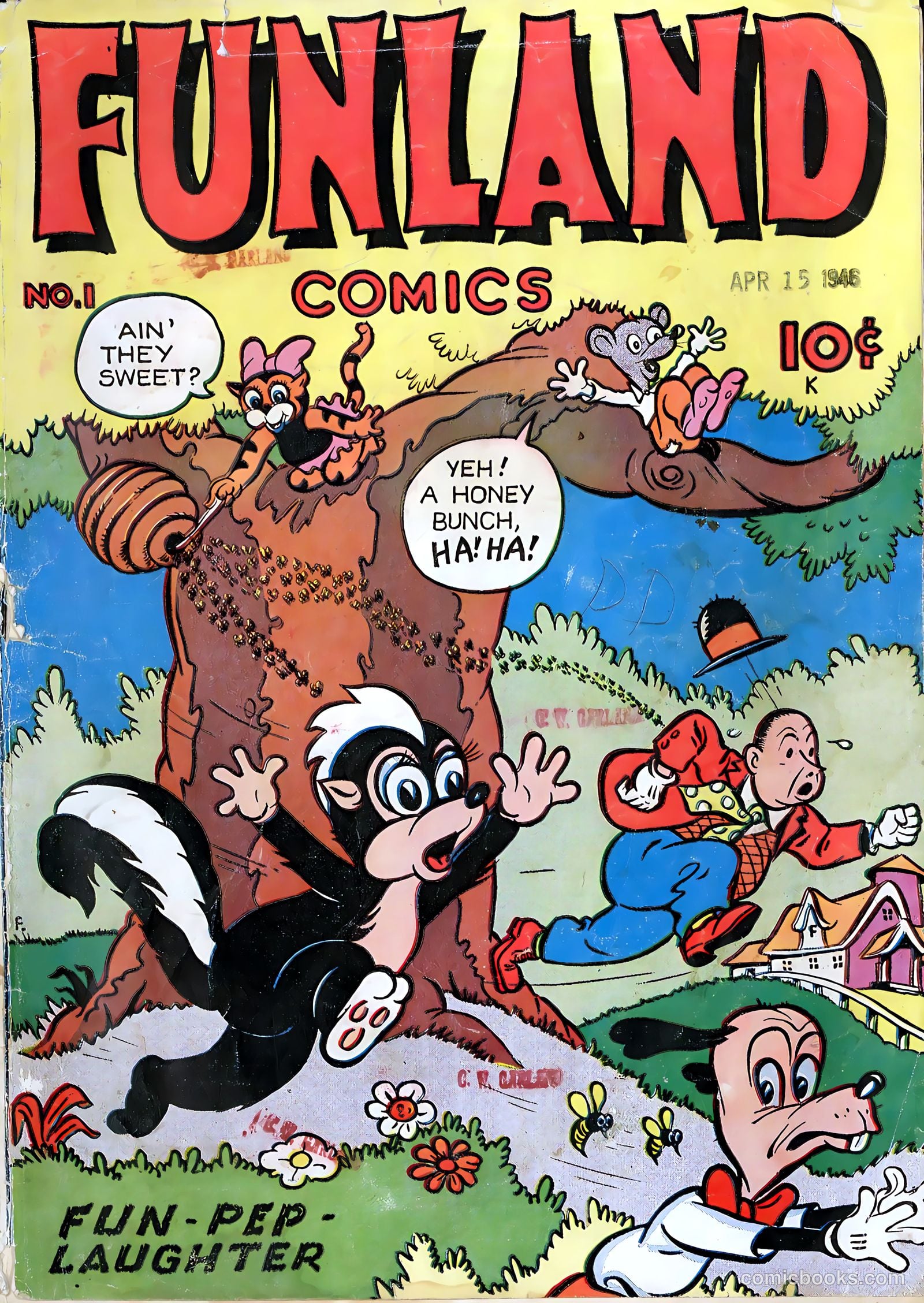 Funland Comics #1 — page 1 of 36