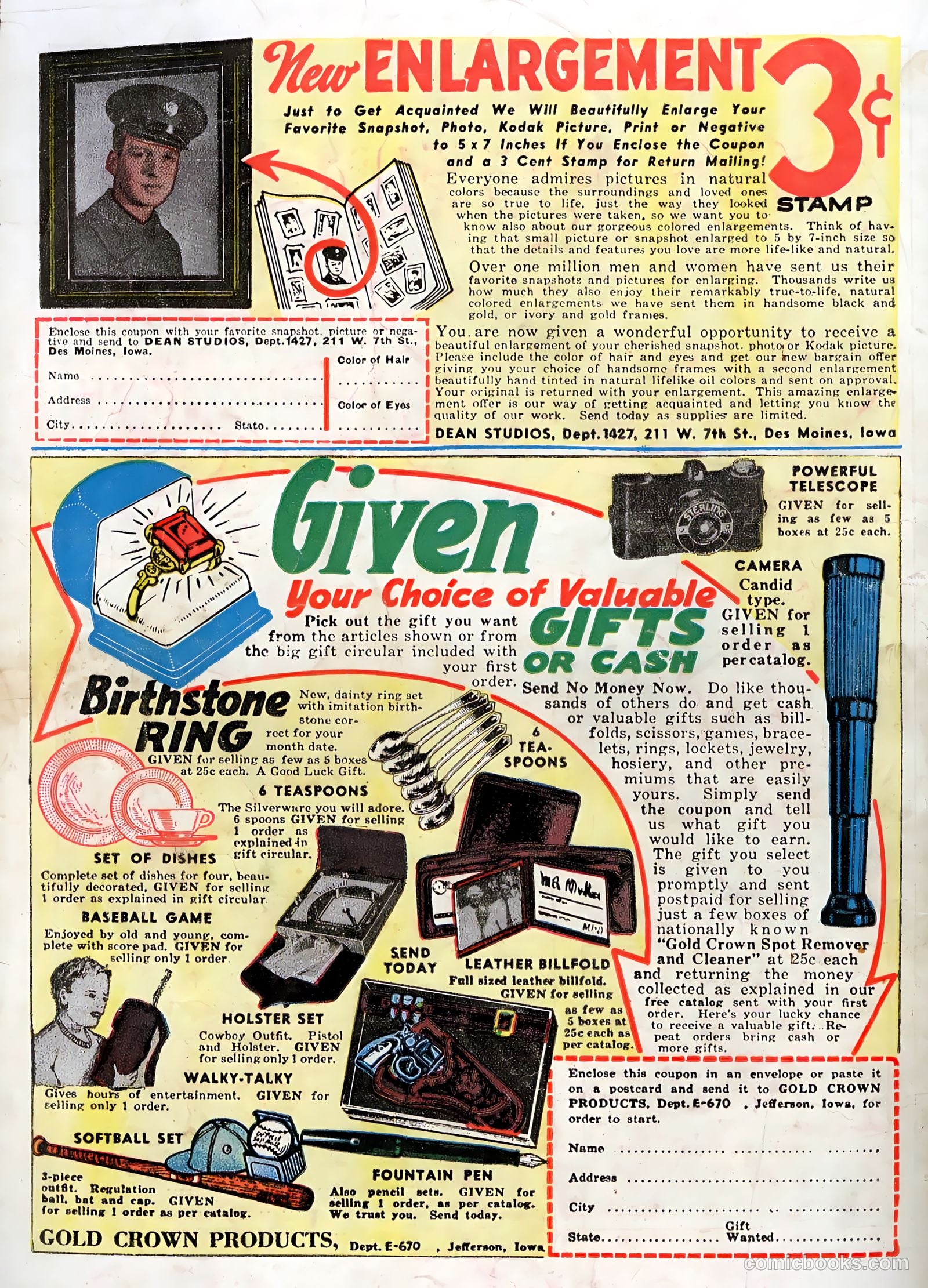 Funland Comics #1 — page 36 of 36
