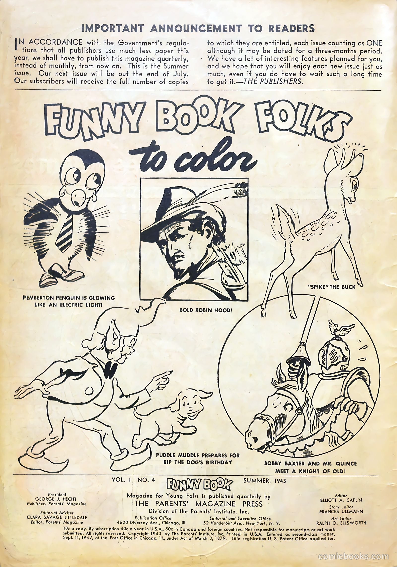 Funny Book #4 — page 2 of 60