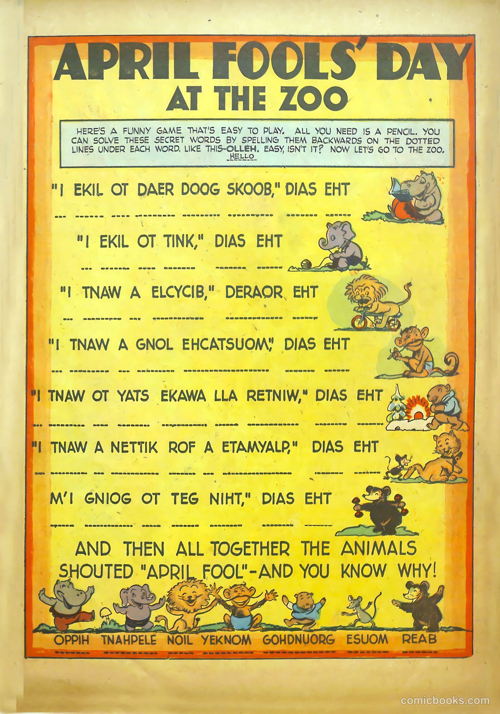 Funny Book #4 — page 47 of 60