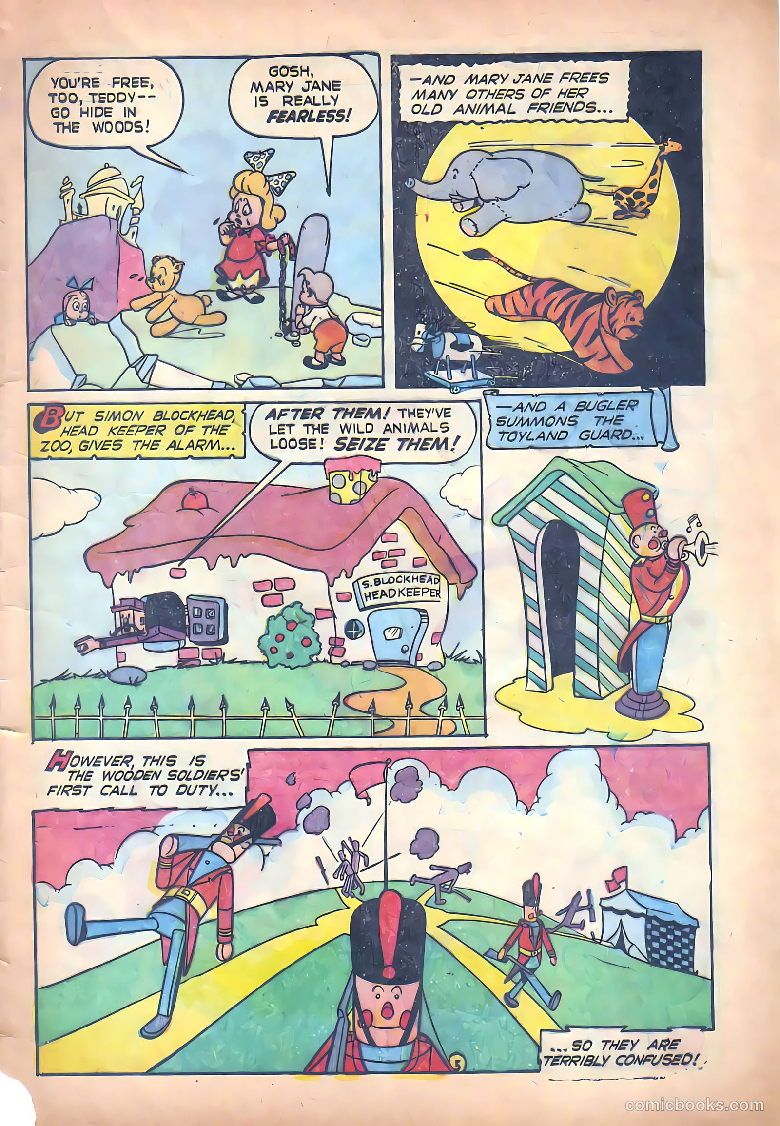 Funny Fables #1 — page 7 of 36