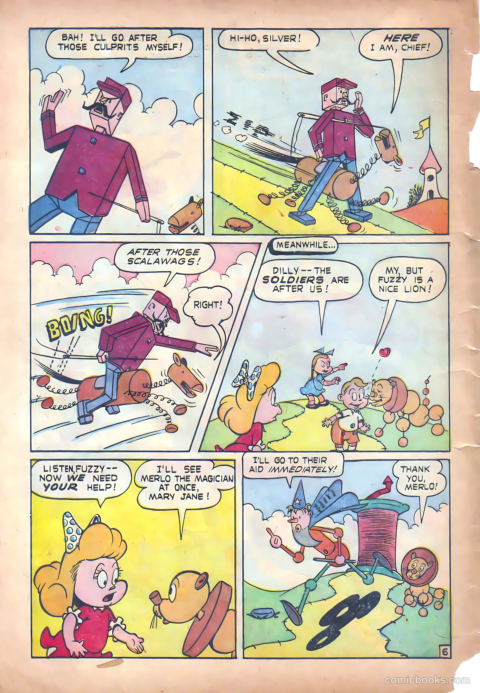 Funny Fables #1 — page 8 of 36