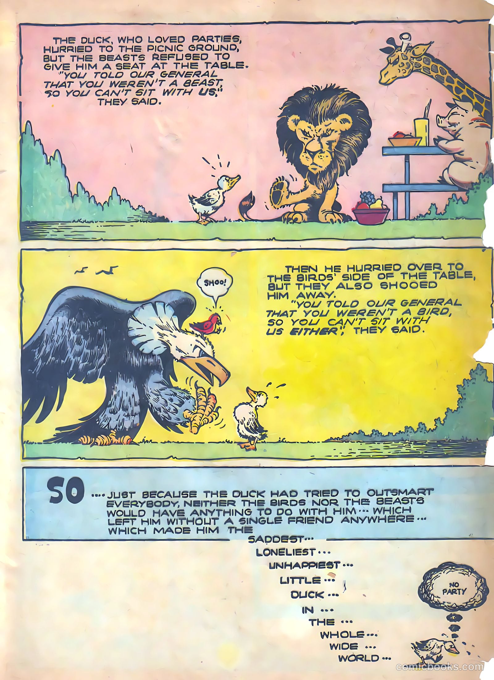 Funny Fables #1 — page 34 of 36