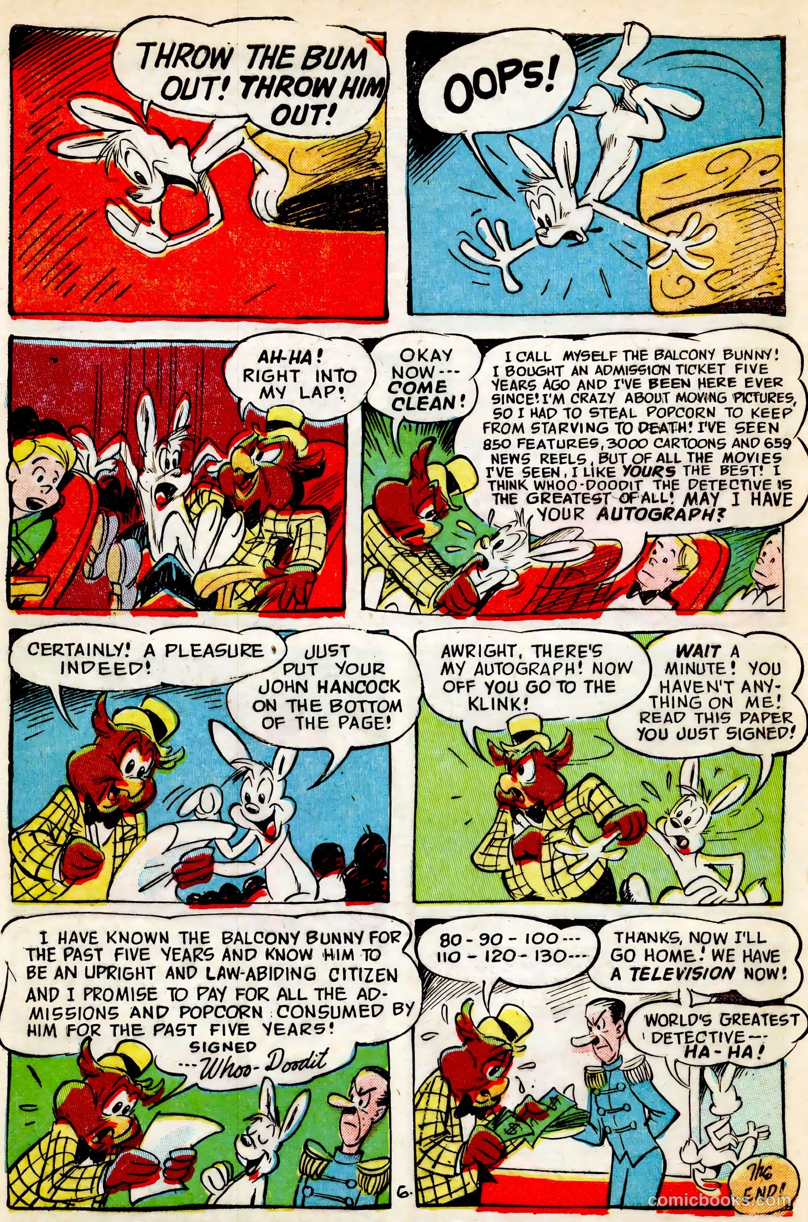 Funny Films #27 — page 32 of 36