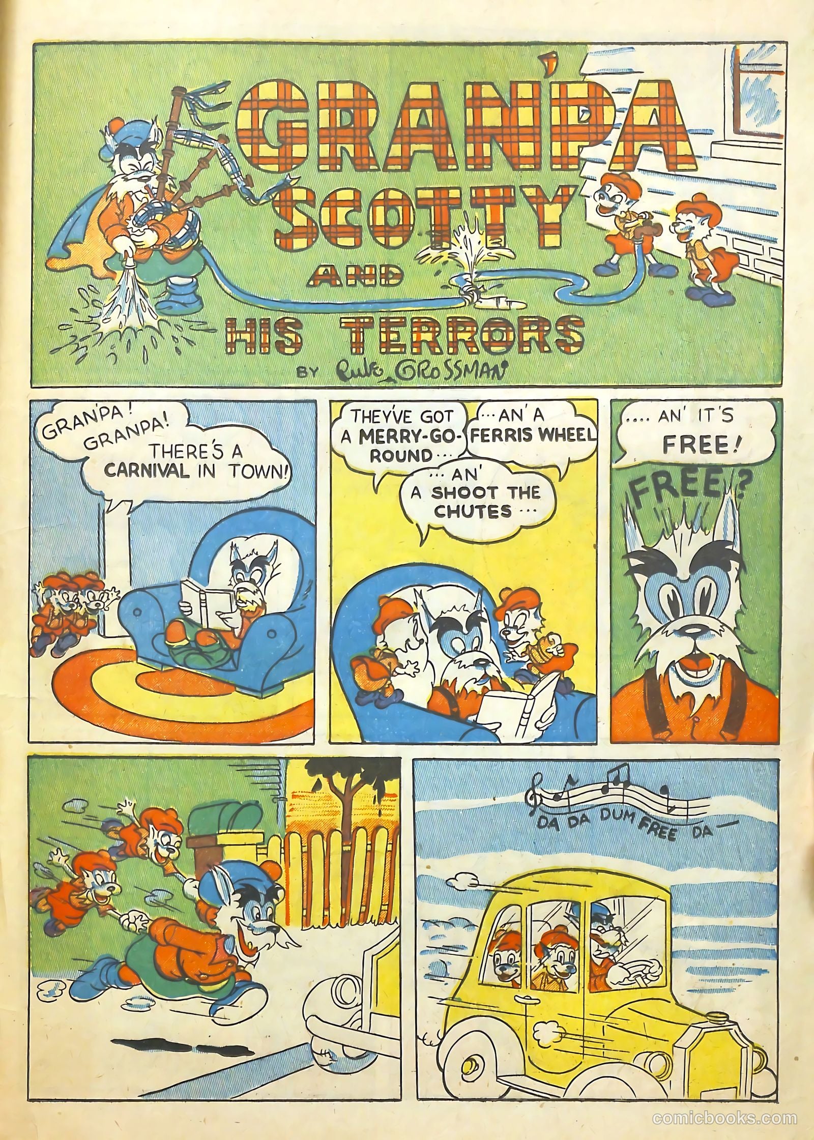 Funny Funnies #1 — page 37 of 58