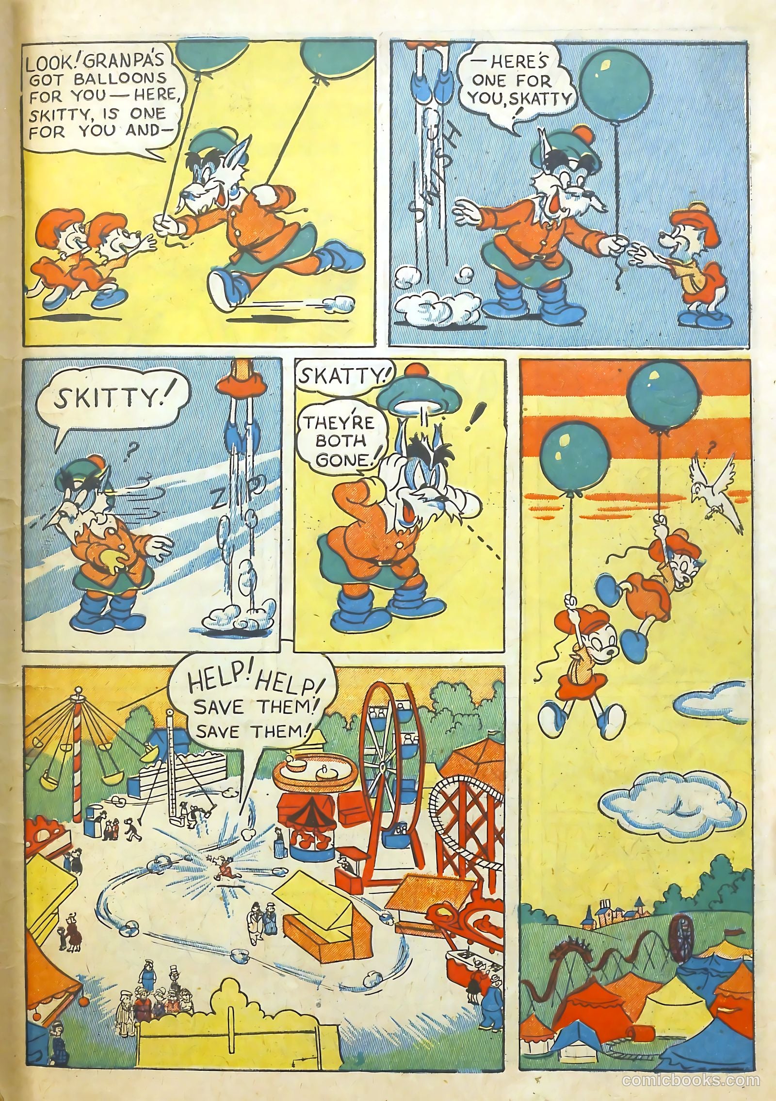 Funny Funnies #1 — page 41 of 58