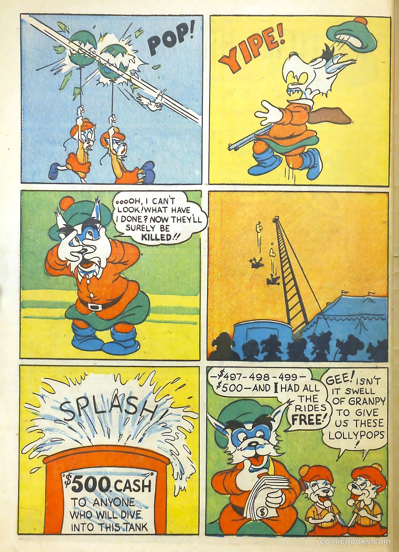 Funny Funnies #1 — page 44 of 58