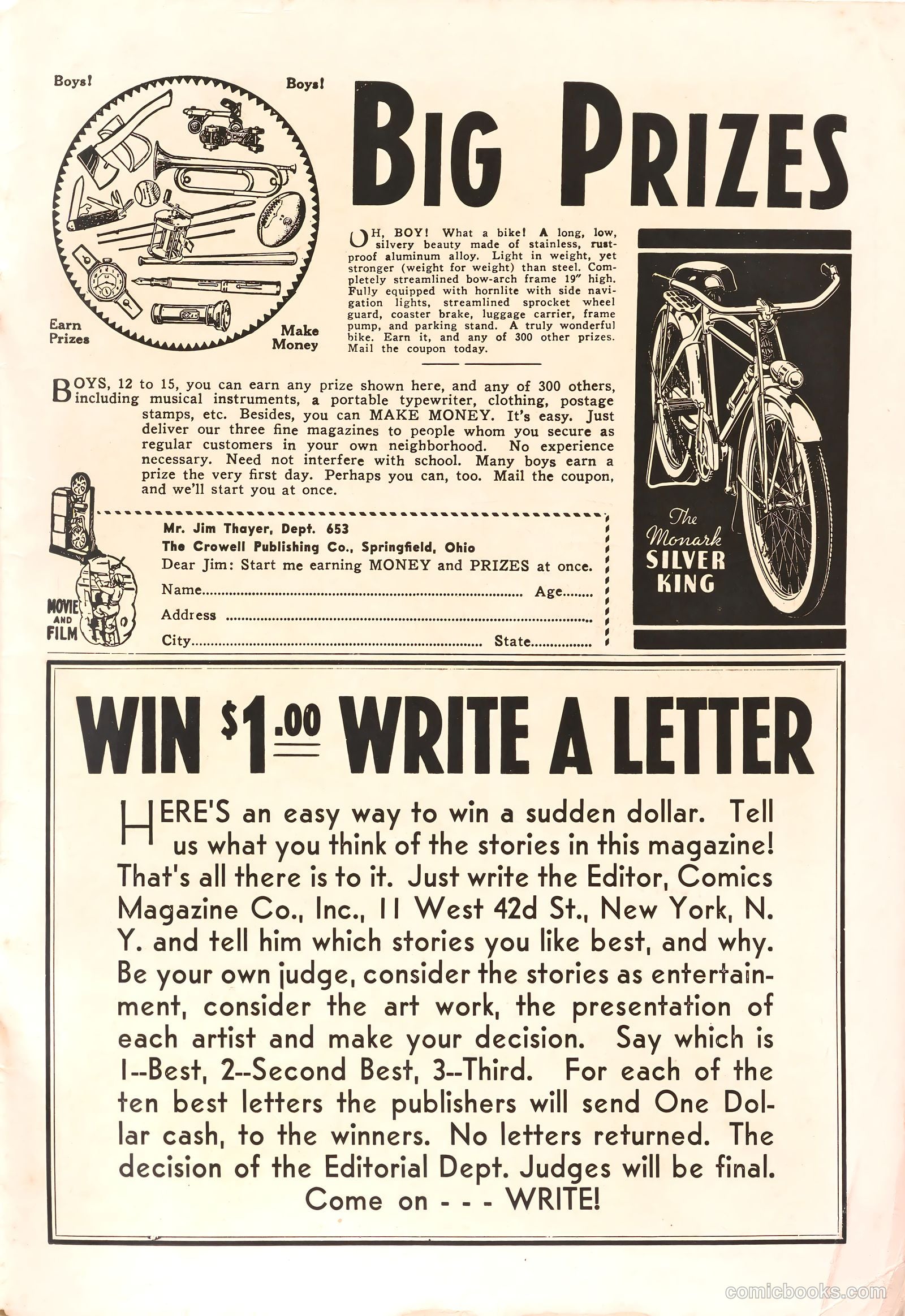 Funny Picture Stories #1 — page 67 of 68