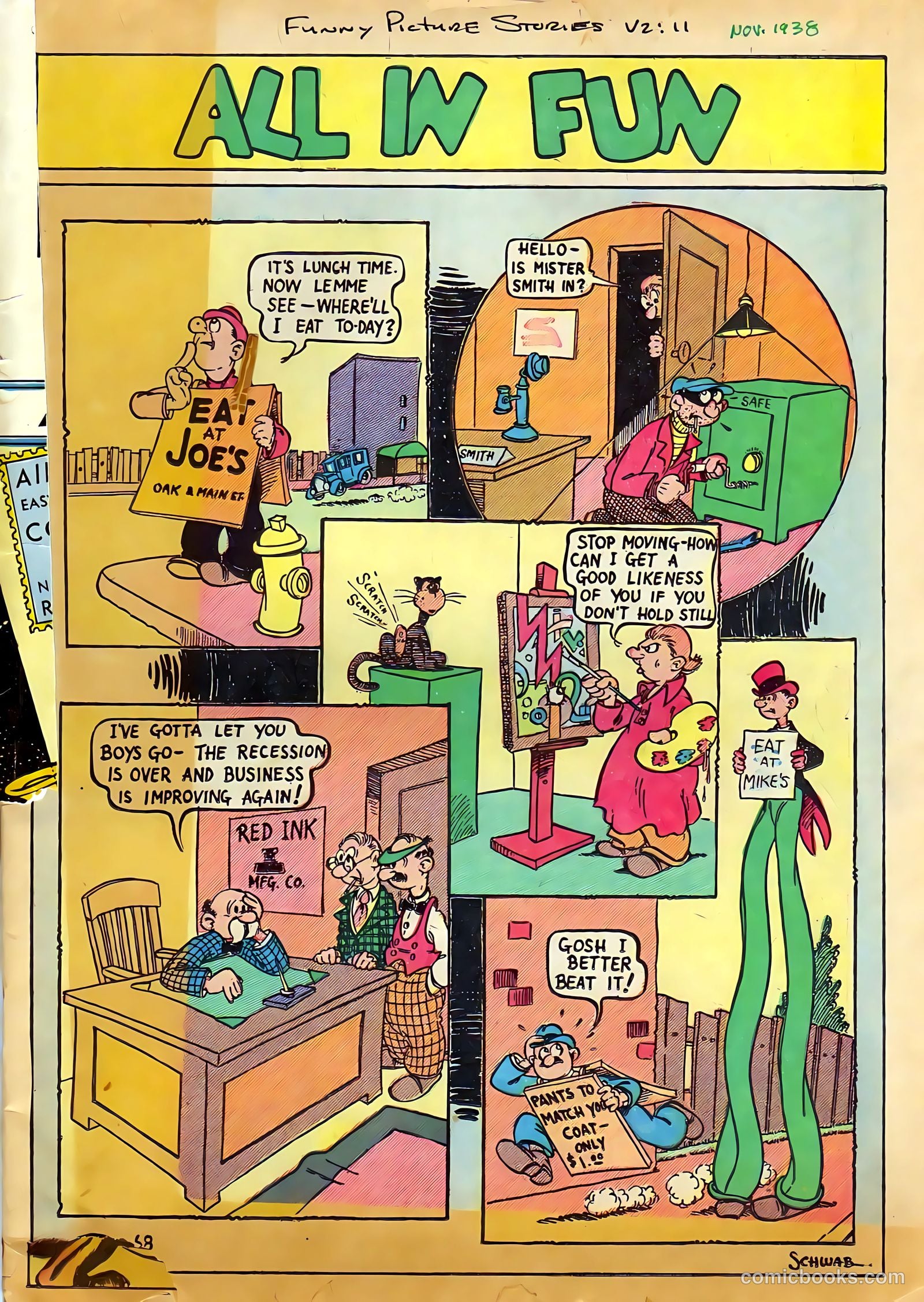 Funny Picture Stories #11 — page 2 of 51