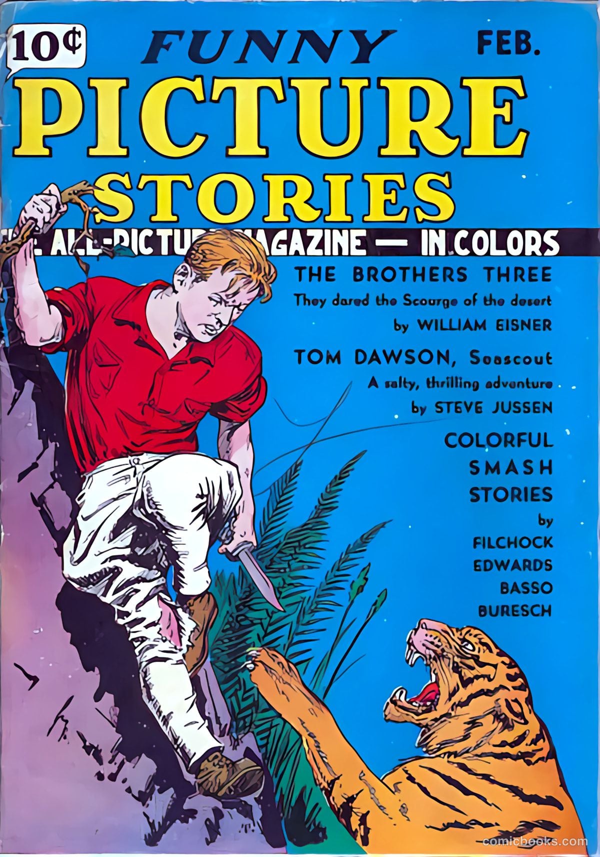 Funny Picture Stories #4 — page 1 of 8
