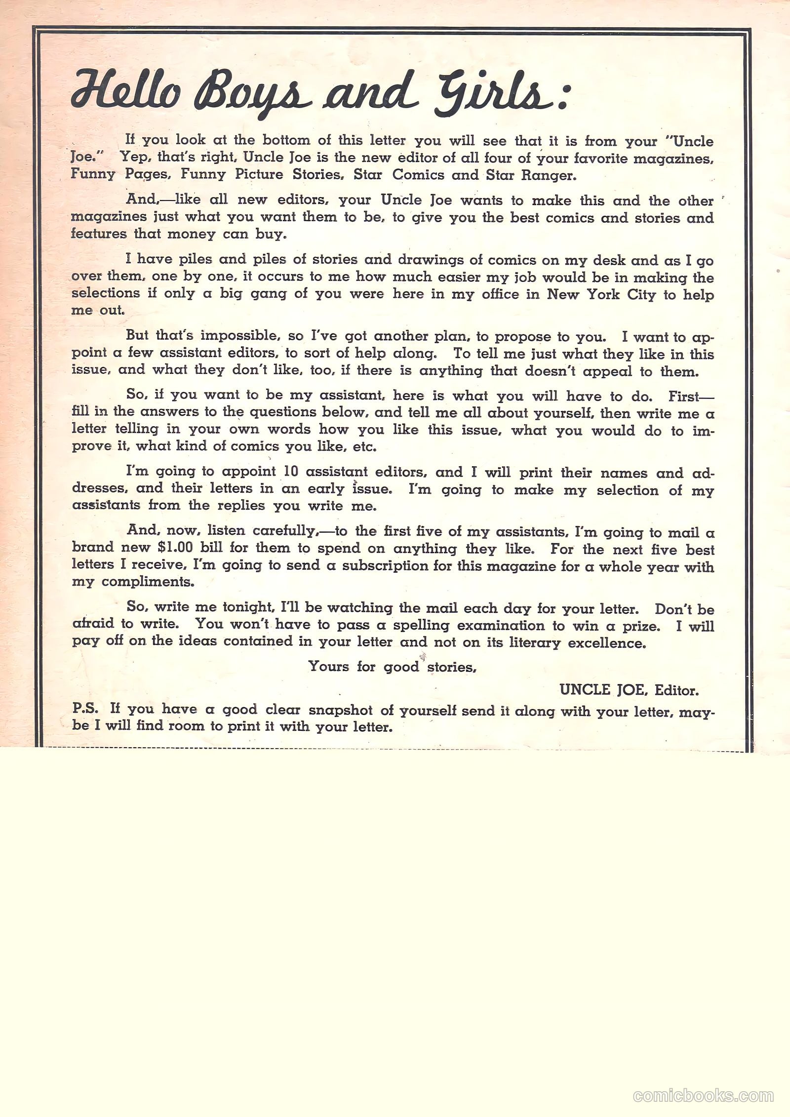 Funny Picture Stories #6 — page 2 of 67