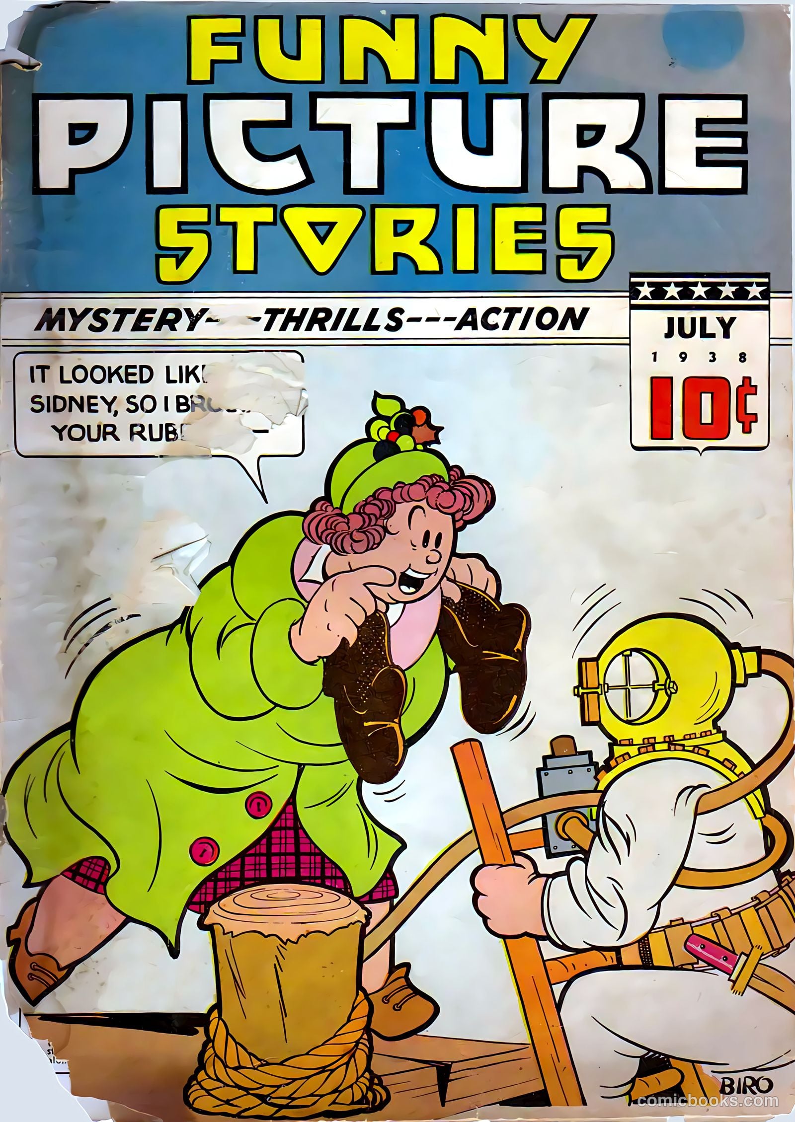 Funny Picture Stories #9 — page 1 of 53