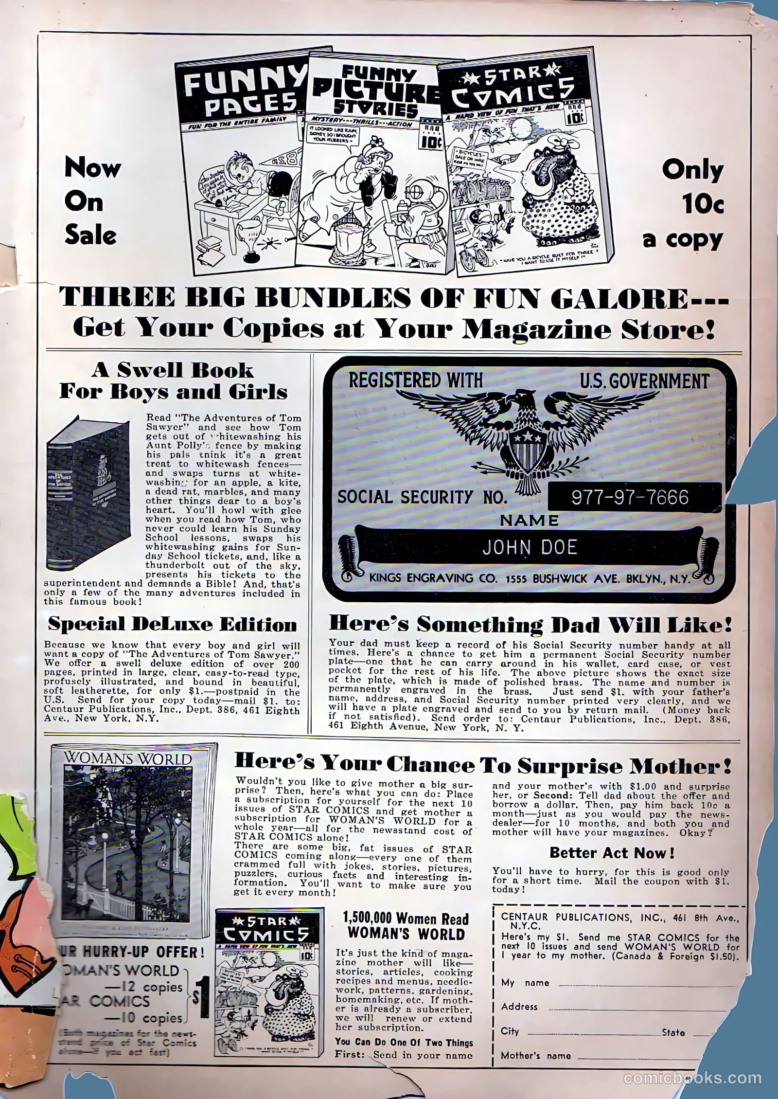 Funny Picture Stories #9 — page 52 of 53