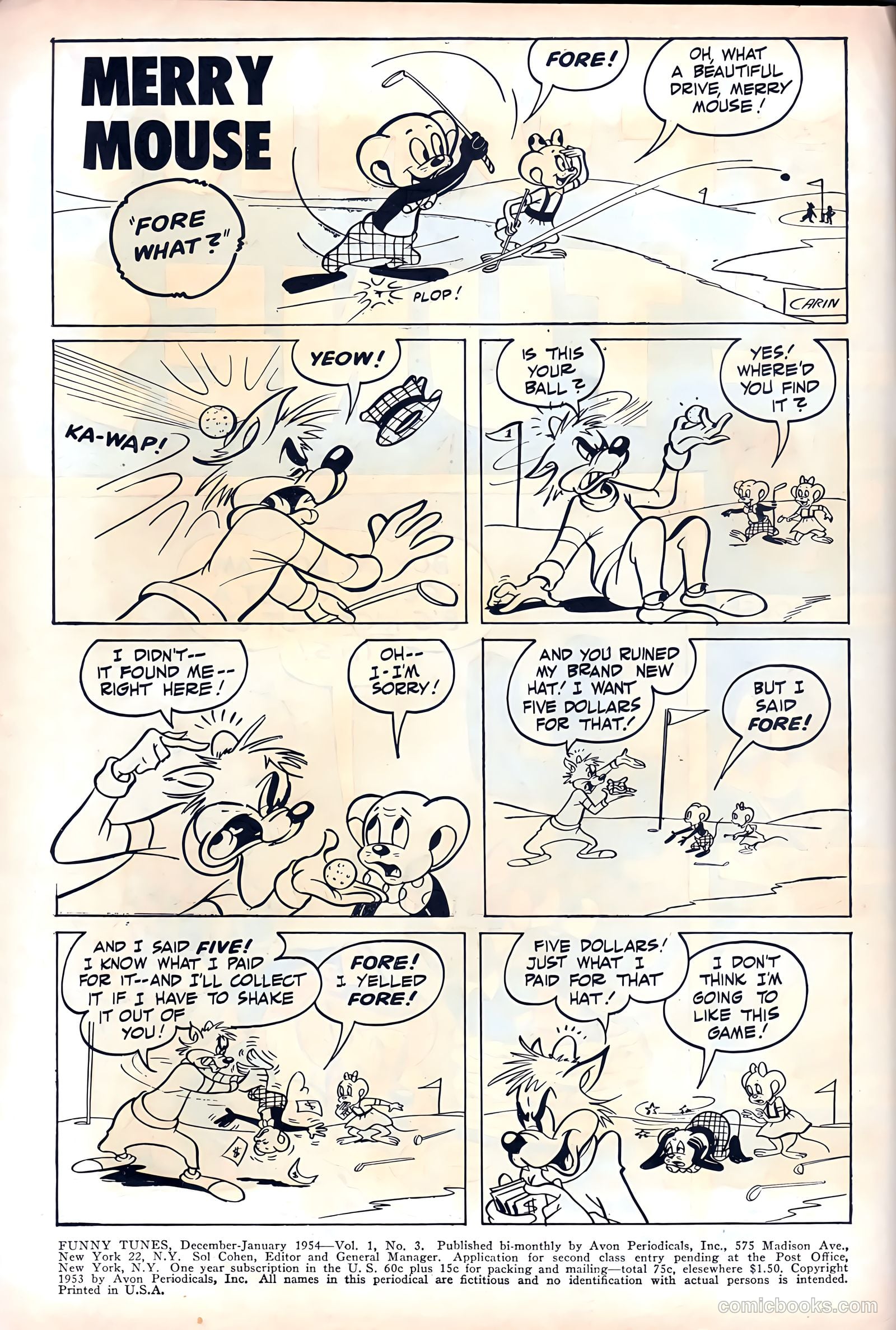 Funny Tunes #3 — page 2 of 36