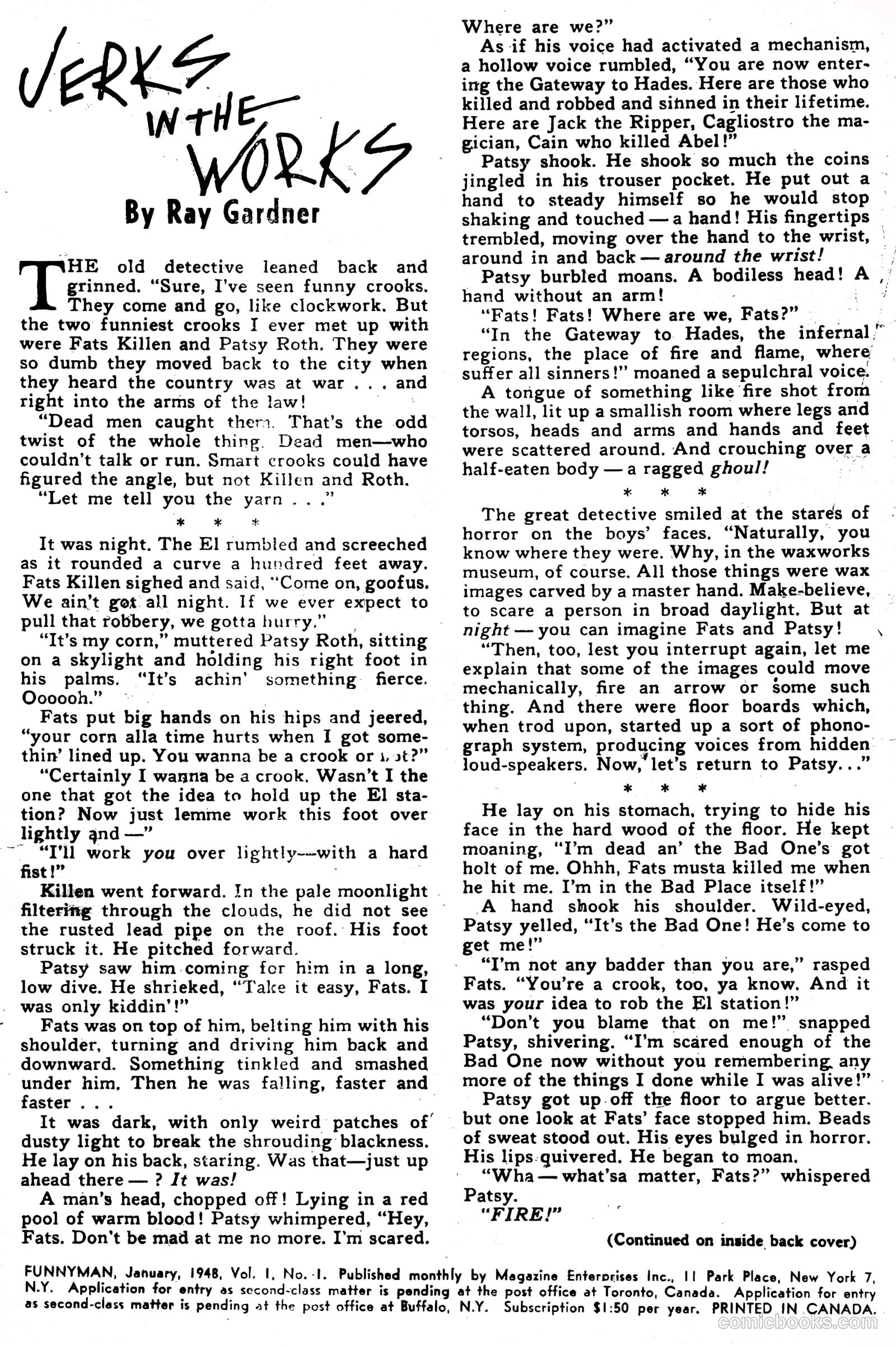 Funnyman #1 — page 2 of 36