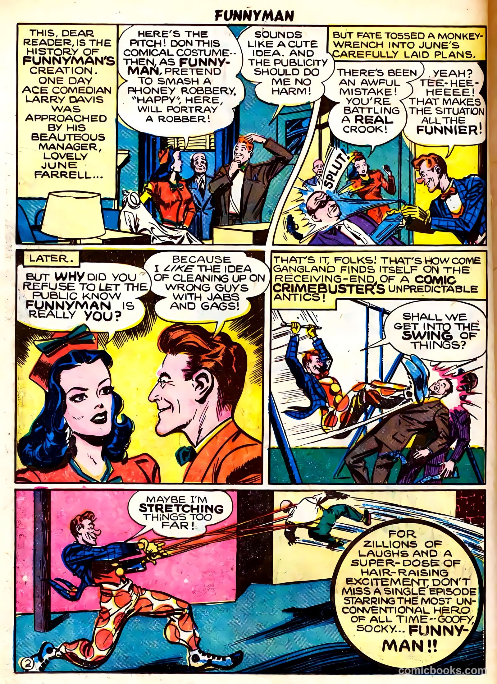 Funnyman #1 — page 4 of 36