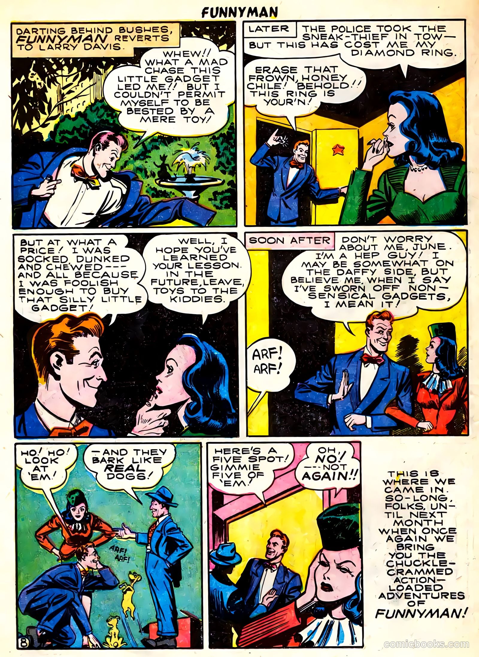 Funnyman #1 — page 34 of 36