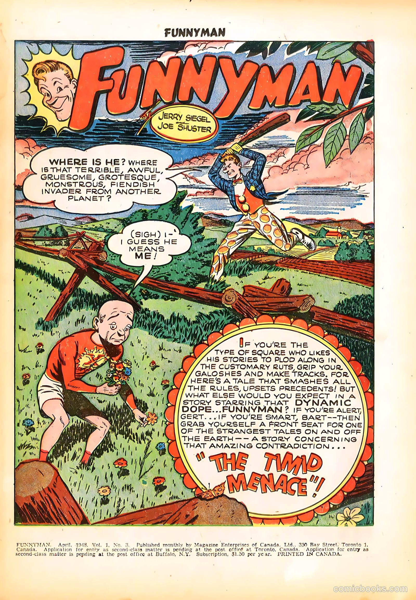 Funnyman #3 — page 3 of 36