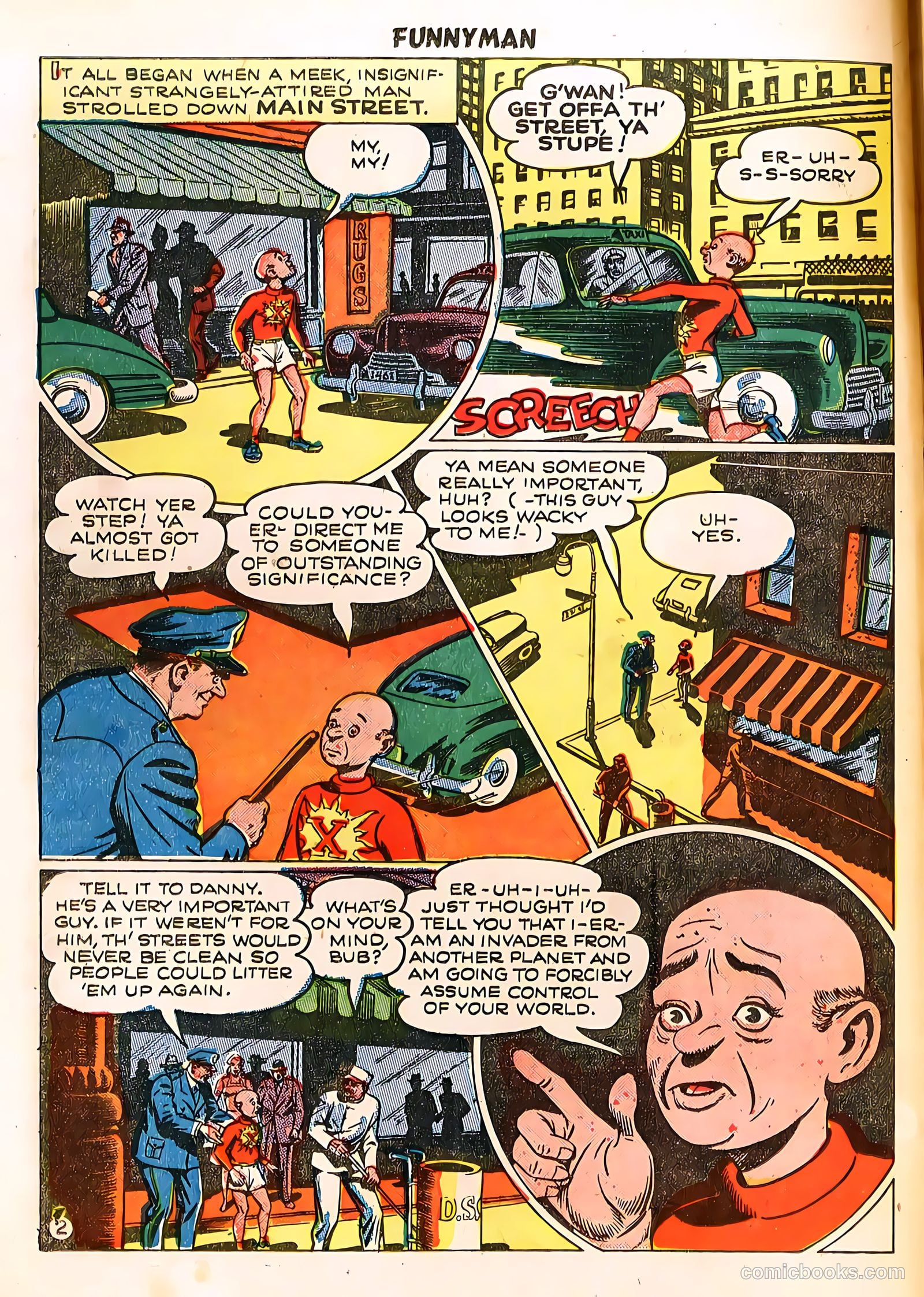 Funnyman #3 — page 4 of 36