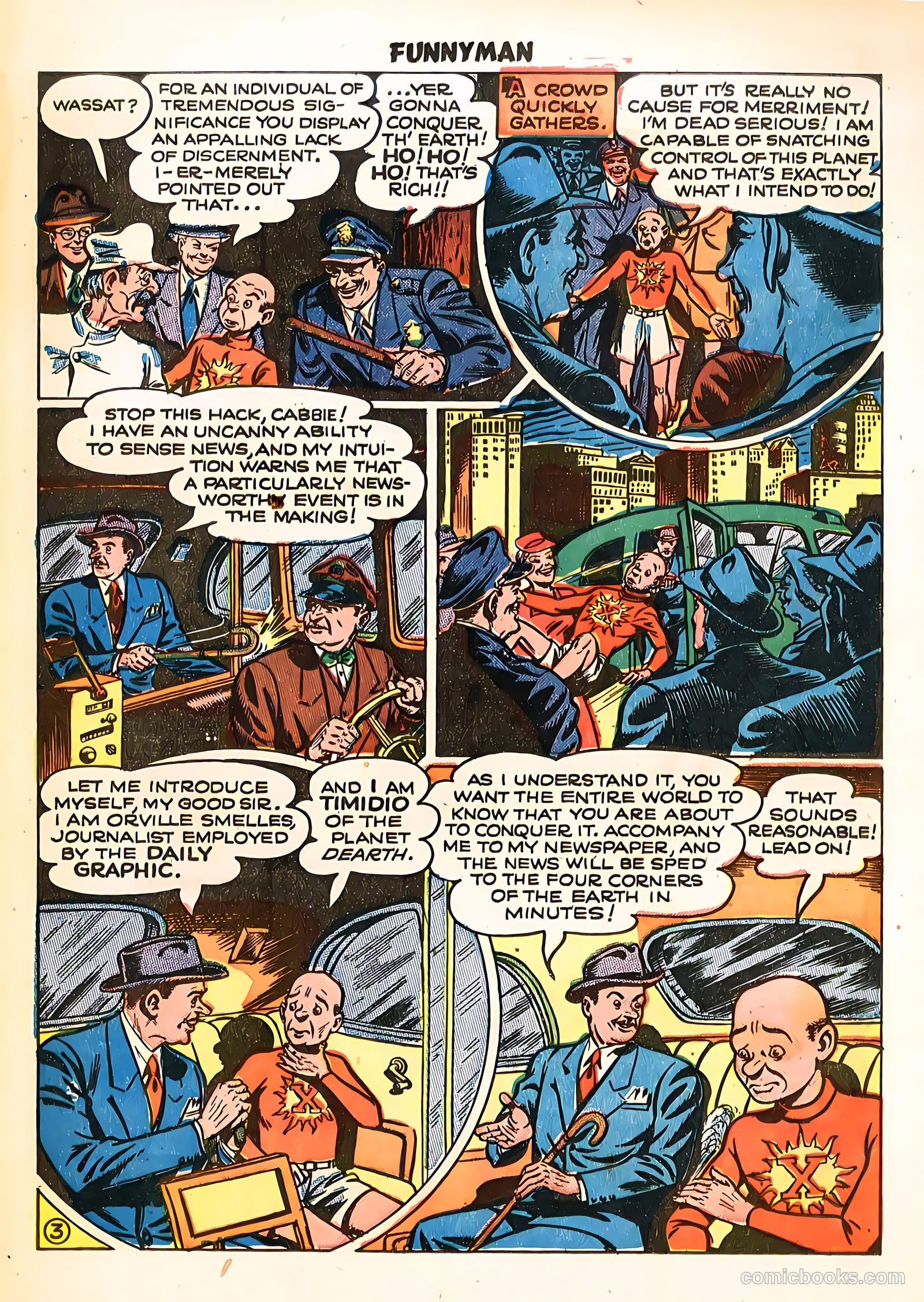 Funnyman #3 — page 5 of 36