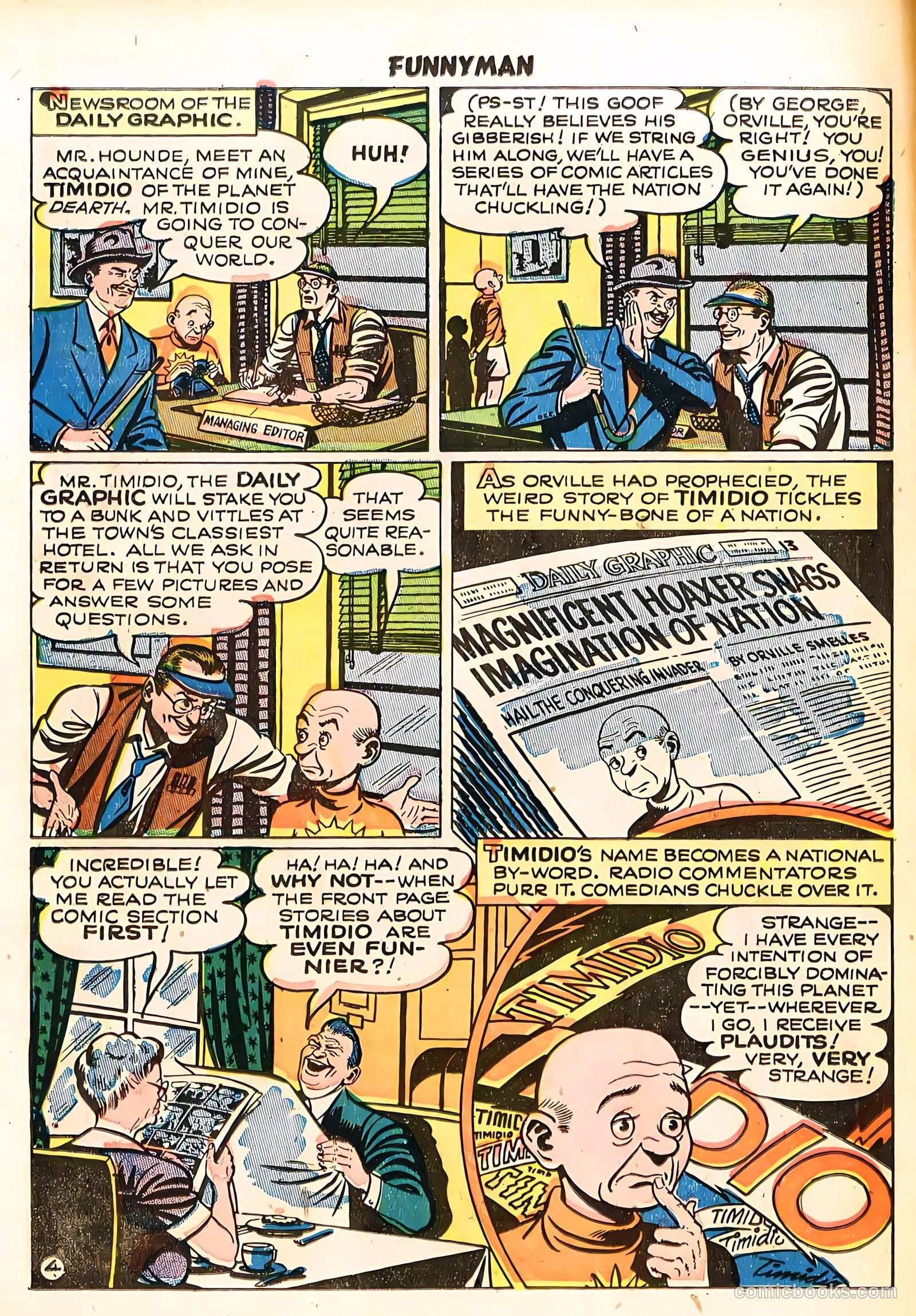 Funnyman #3 — page 6 of 36