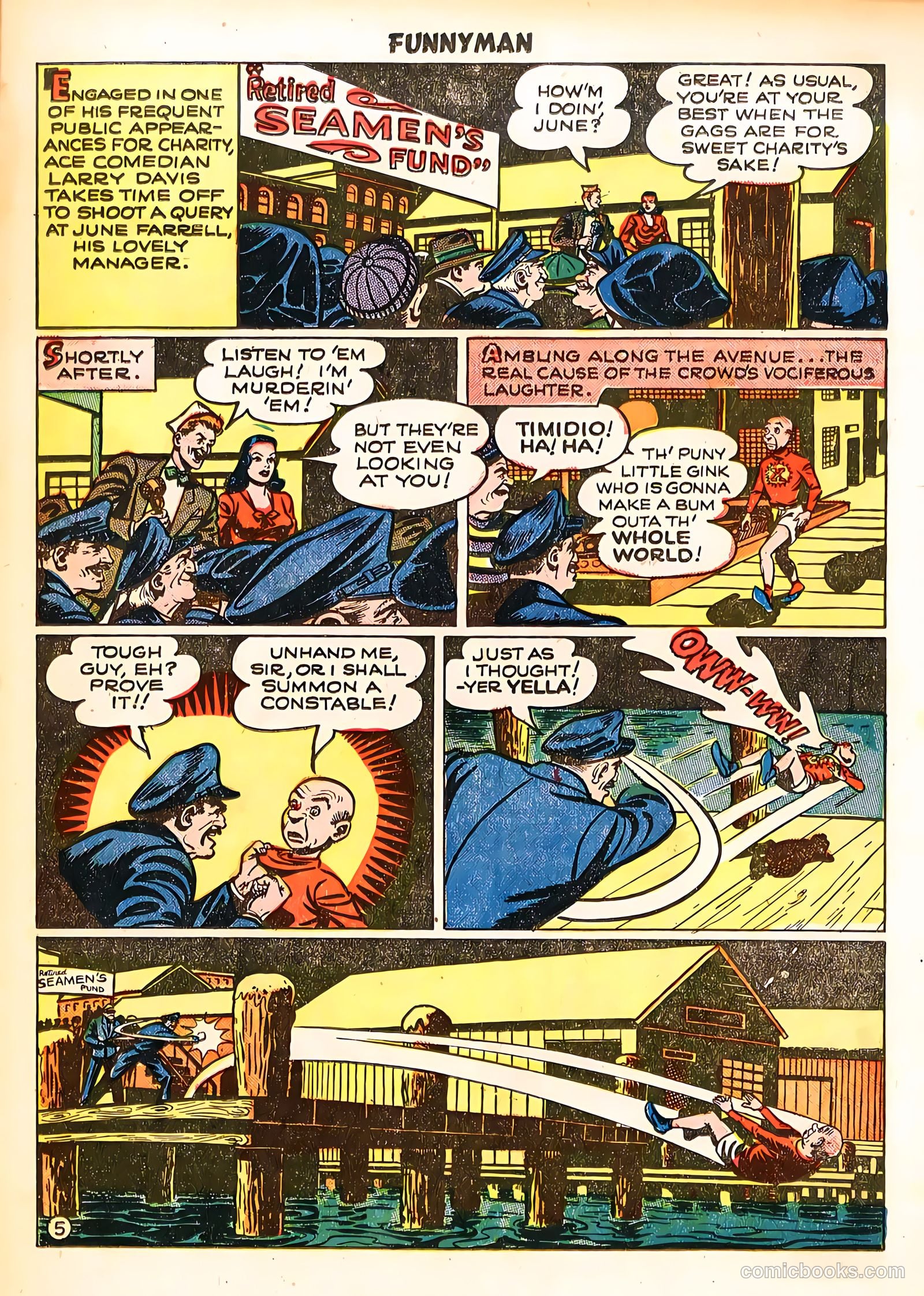 Funnyman #3 — page 7 of 36