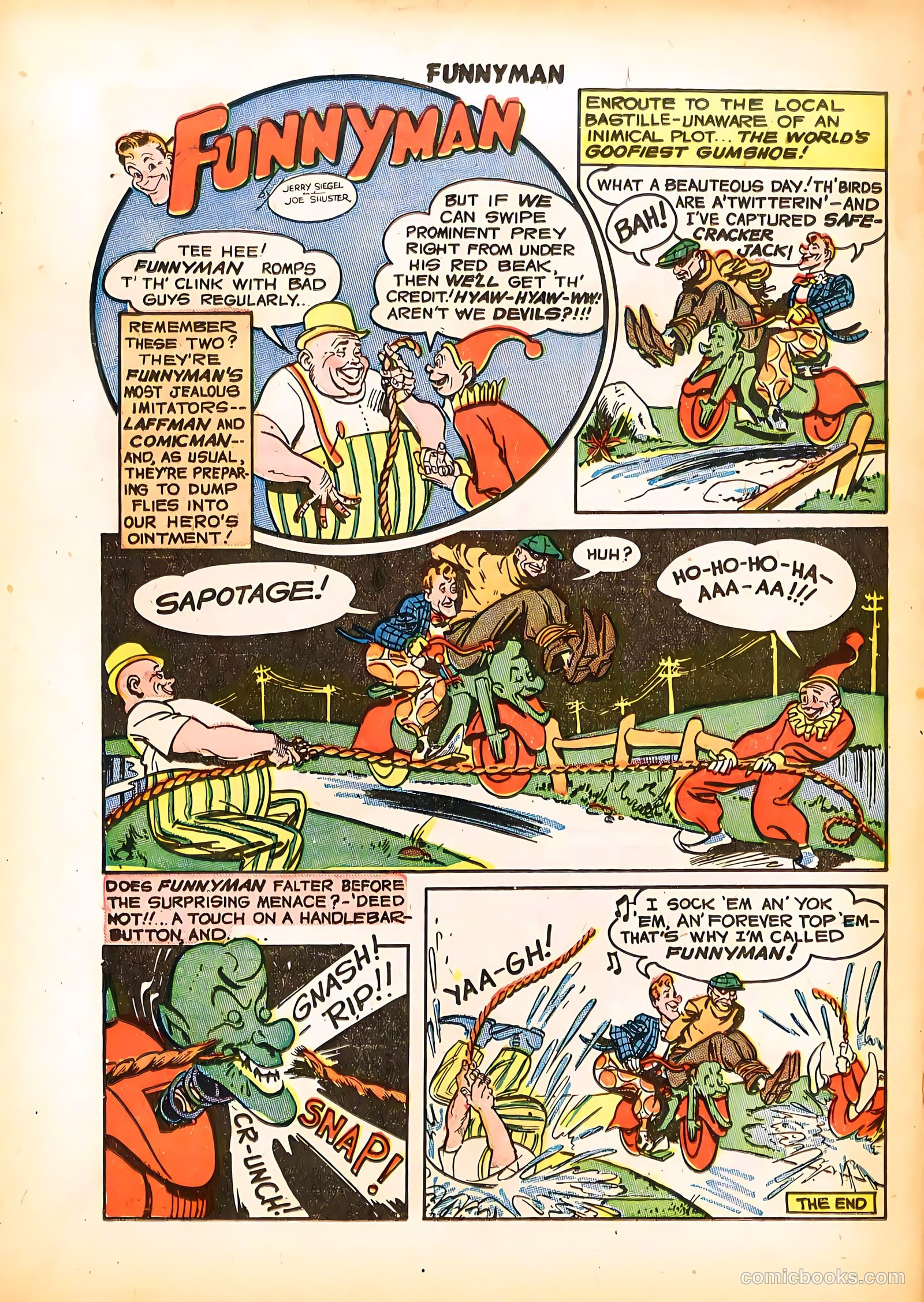 Funnyman #3 — page 34 of 36