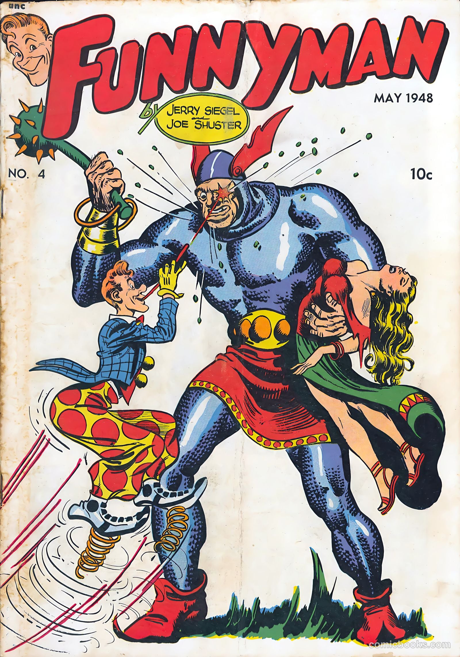 Funnyman #4 — page 1 of 36