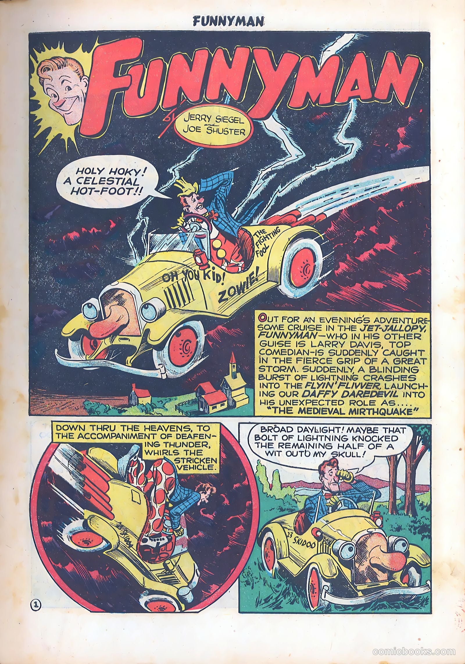 Funnyman #4 — page 3 of 36